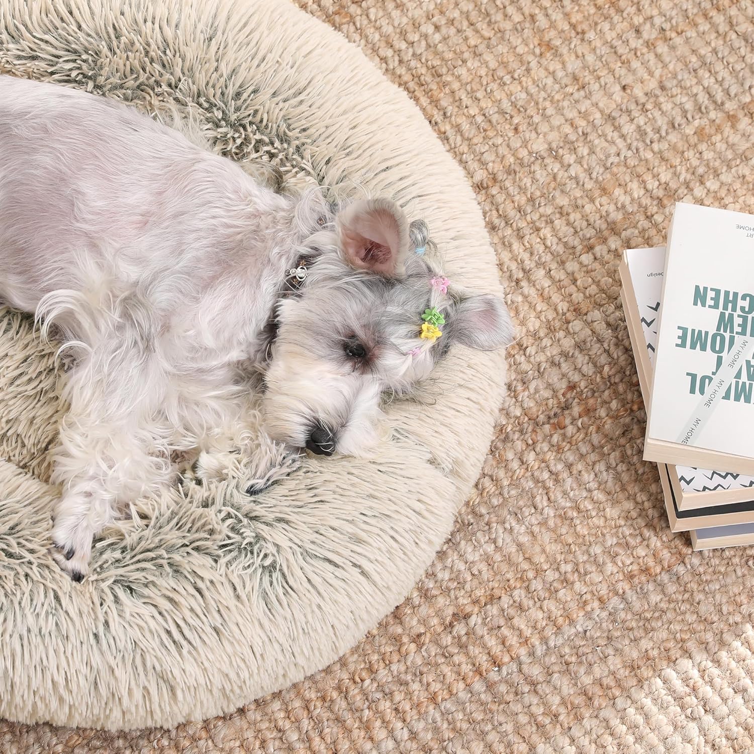 Thumbnail 6 de Feandrea Hundebett 70 cm Donut-Kissen