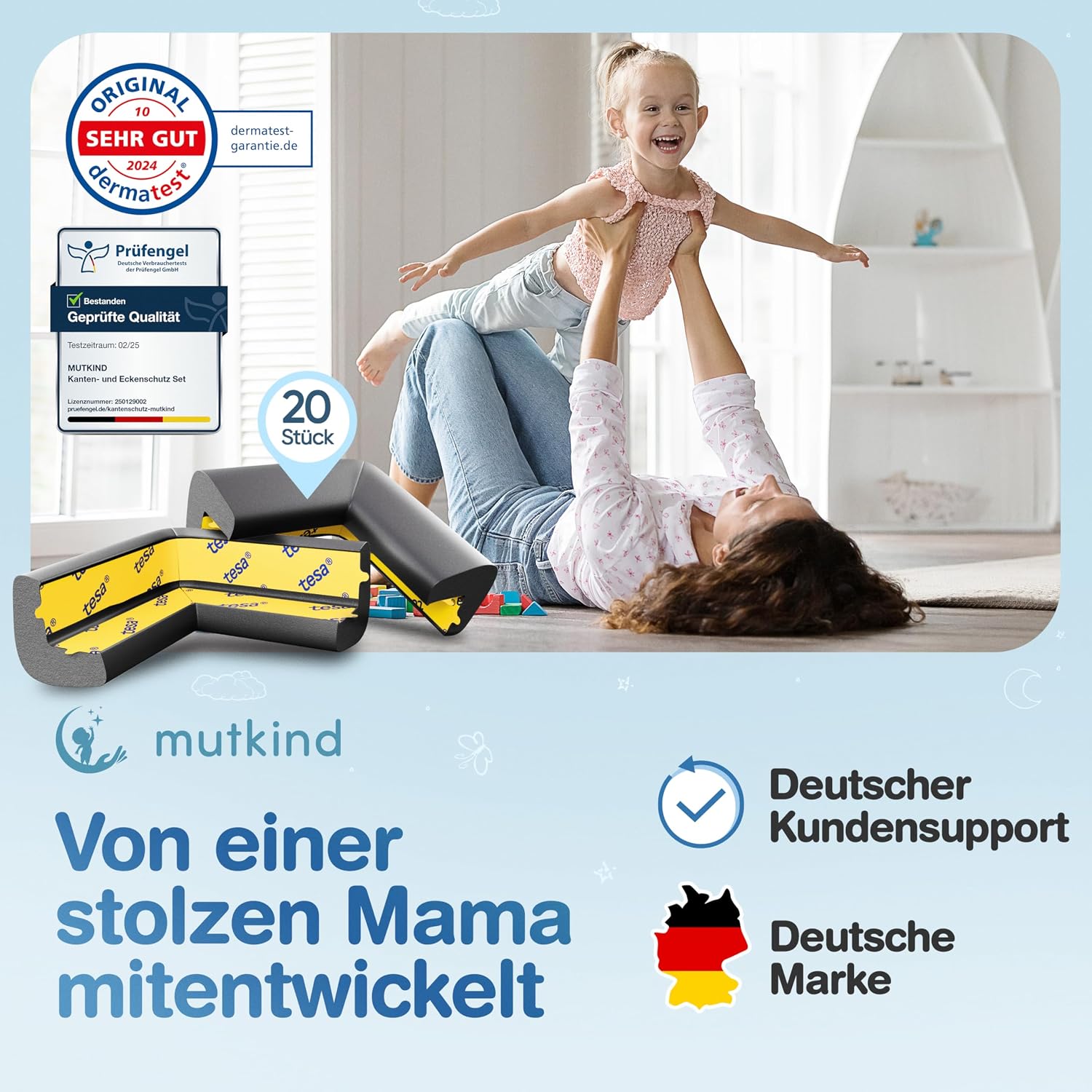 Thumbnail 6 de MUTKIND® 20x Eckenschutz Baby Tischkantenschutz