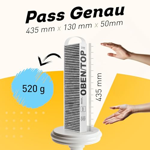 Thumbnail 2 de KF3TEC Aktivkohlefilter-Set (2 Filter) für Bora Pure PUAKF – PURU oder PUXU