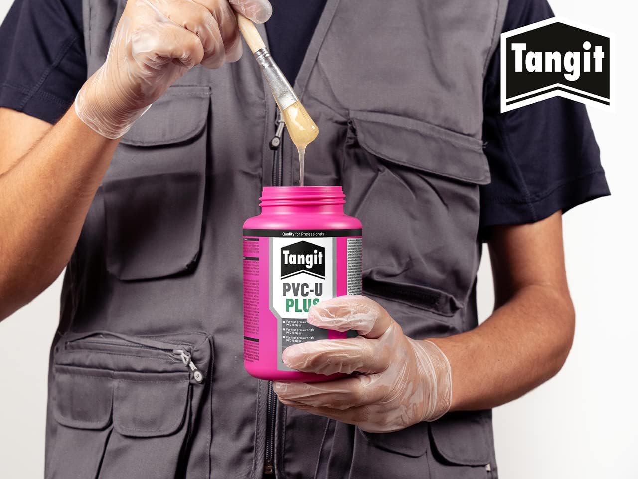 Thumbnail 4 de Tangit PVC-U Adesivo speciale per tubi 1 kg