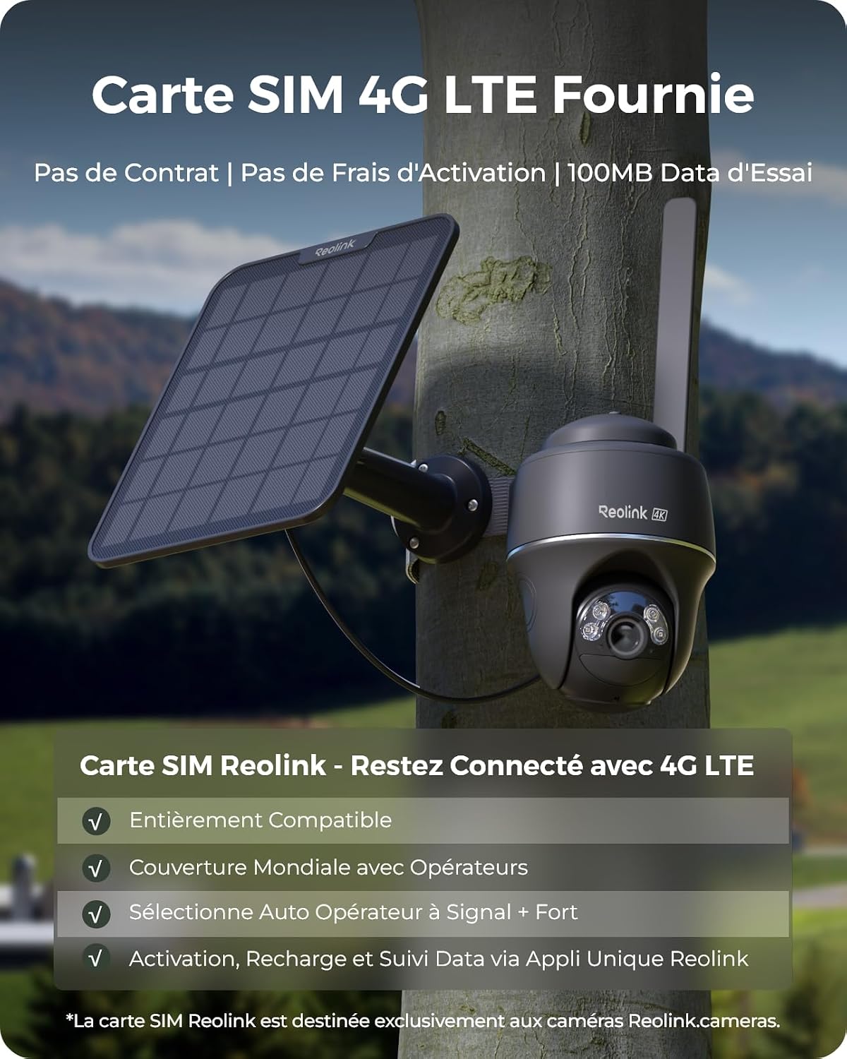 Detalle de Reolink Go PT Ultra 4K