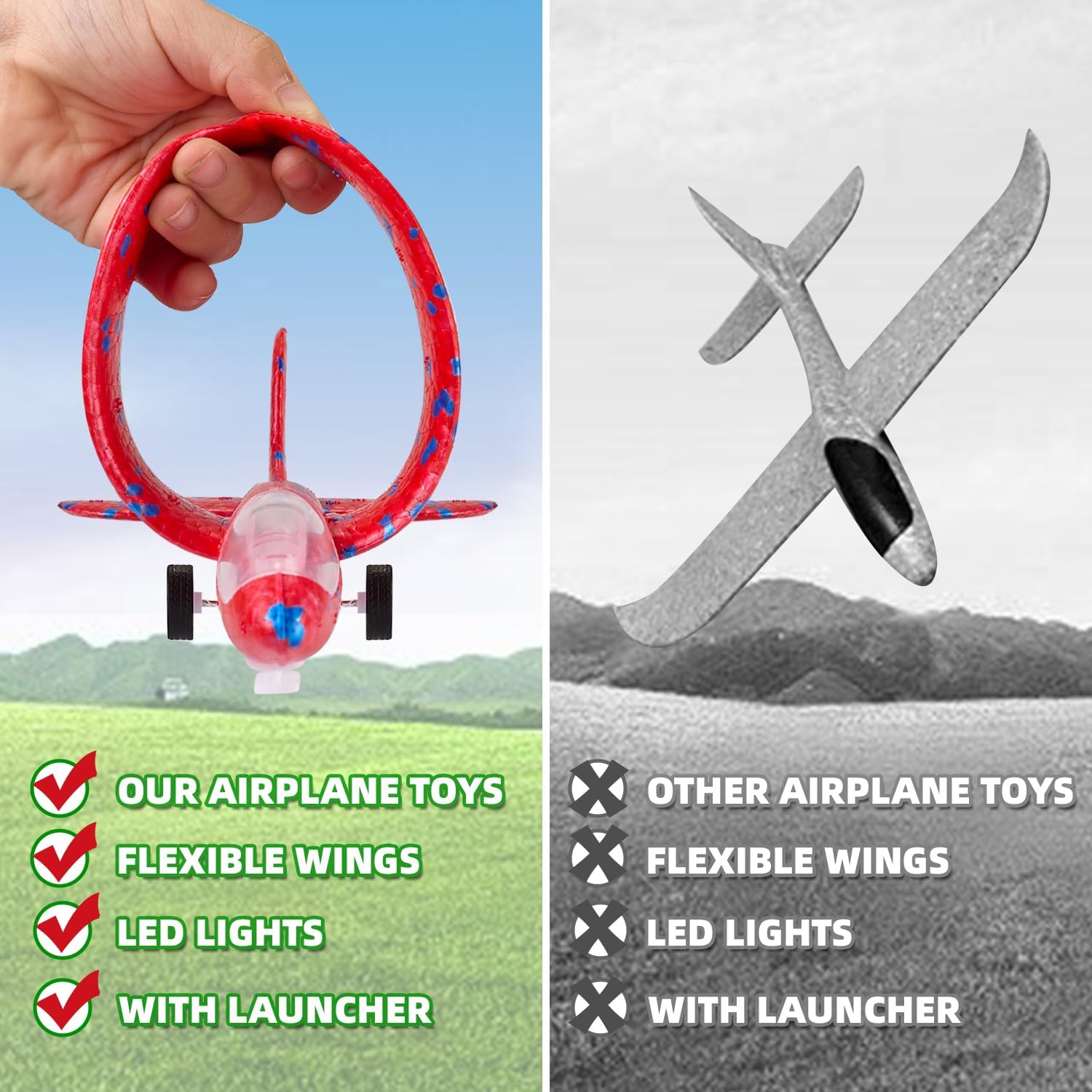 Thumbnail 5 de Neoot Neoot Toy Airplane 3 Pack LED