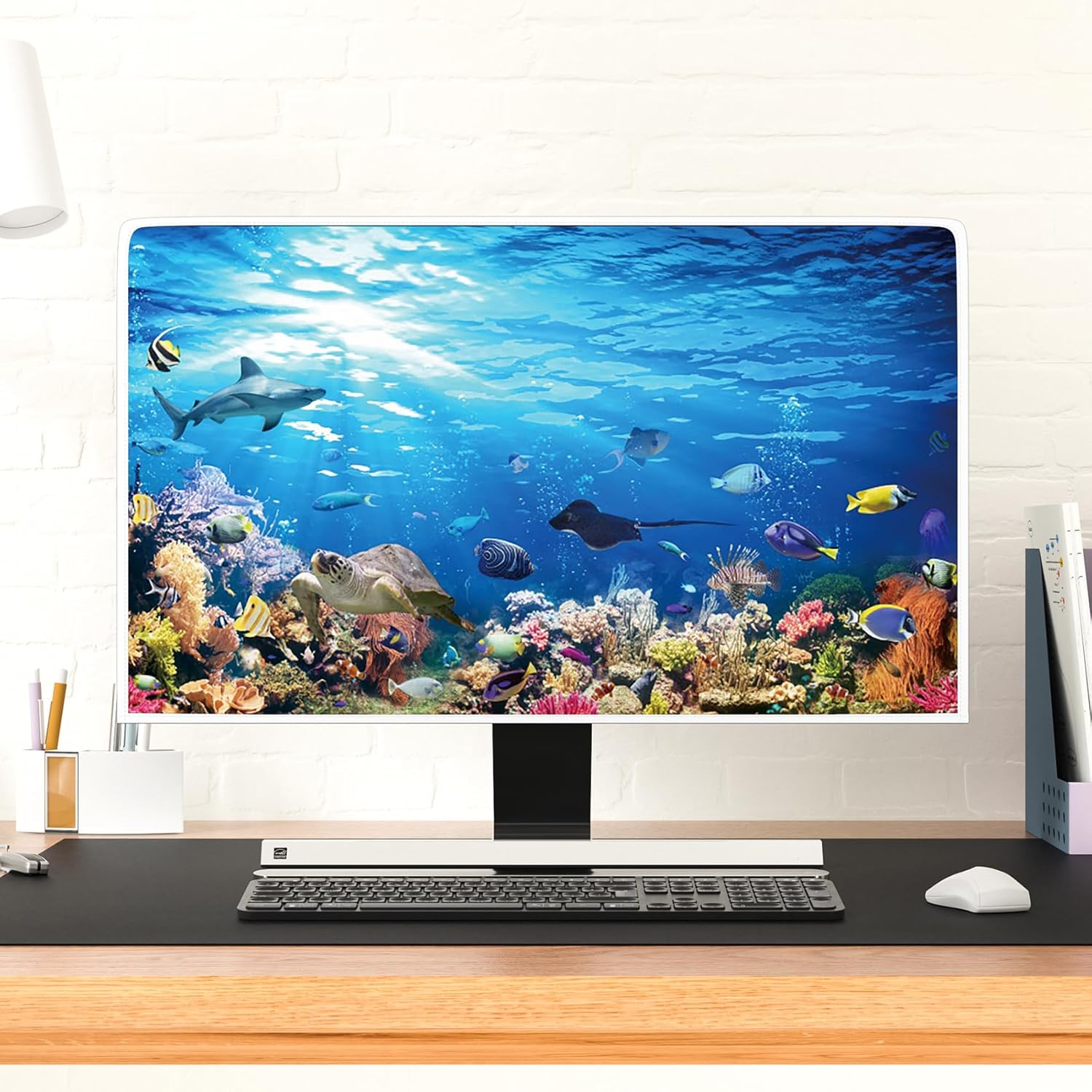 Detalle de Baocicco Underwater Waterproof Screen TV Cover (50–52 Inch): Dust-Proof, Anti-Scratch Protection for LED/LCD/OLED Display