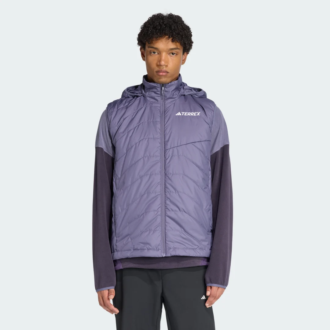 Detalle de Chaleco con capucha Terrex Multi Climawarm Insulated de Adidas