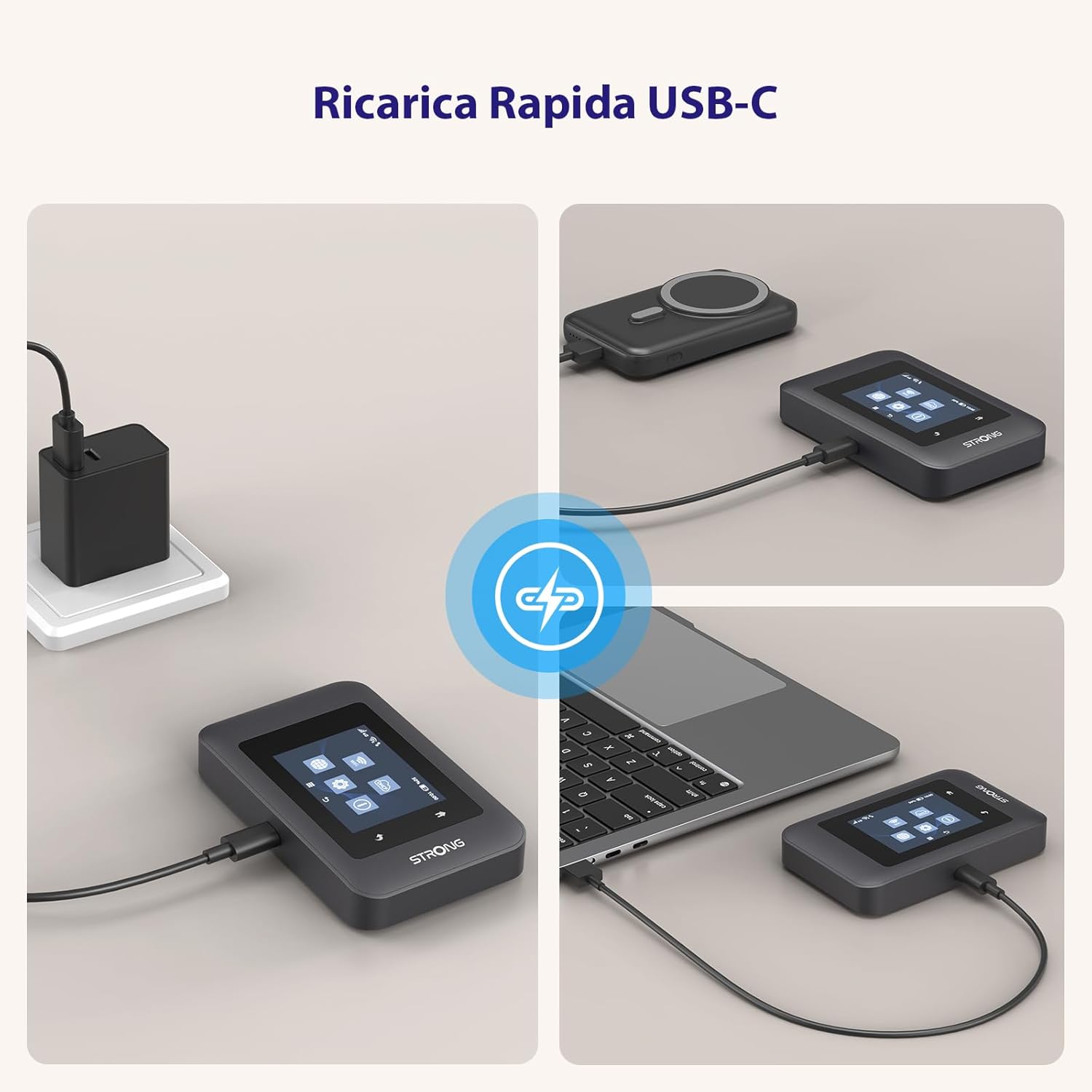 Thumbnail 6 de STRONG Saponetta WiFi Portatile 4G+ CAT6 300 Mbps