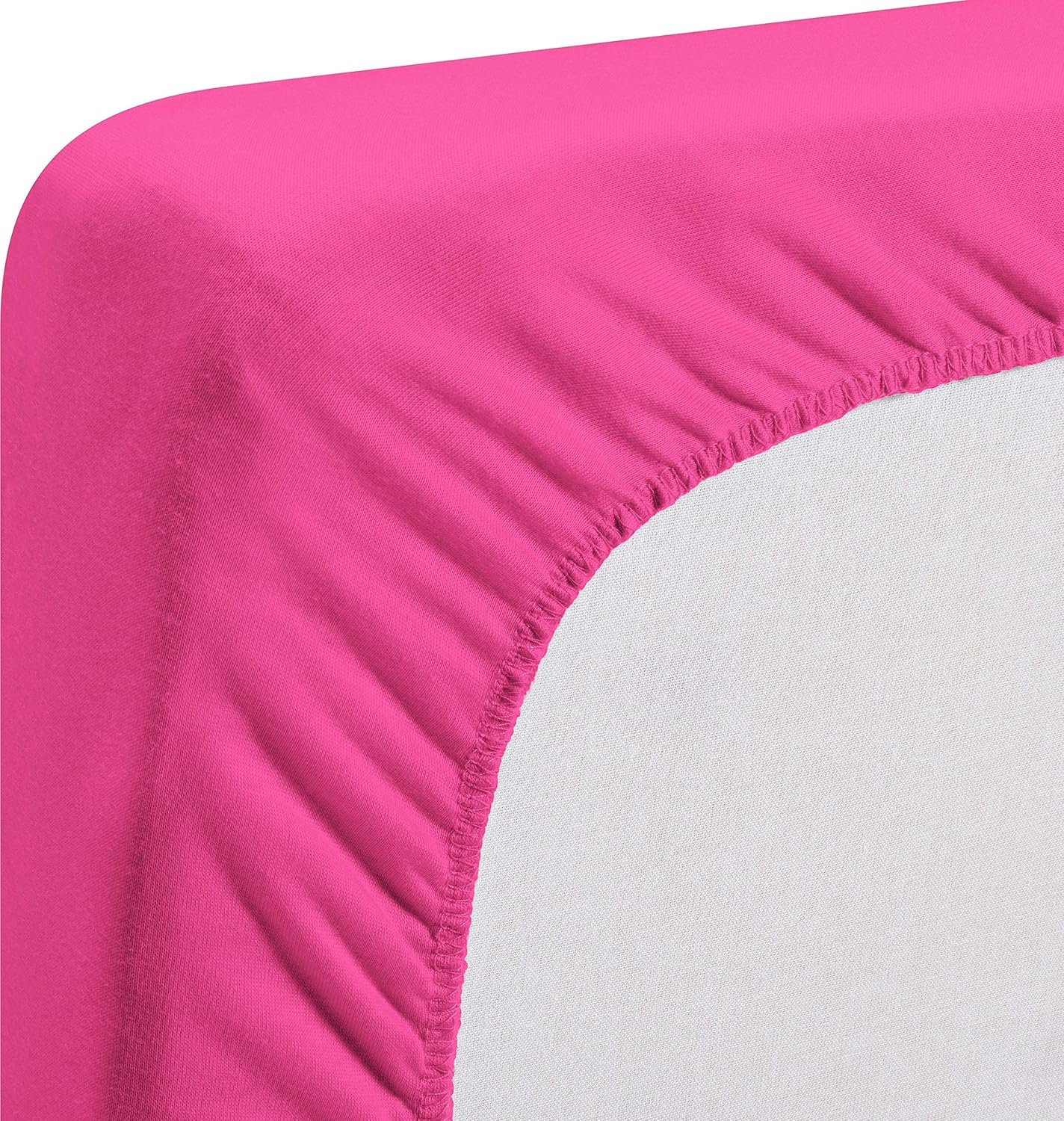 Thumbnail 1 de Playshoes Drap-housse en jersey Rose 60 x 120 cm