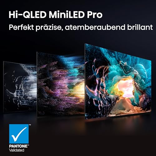 Detalle de Hisense 55U7DS PRO Fernseher 55 Zoll – 4K UHD, Hi-QLED Mini LED Pro