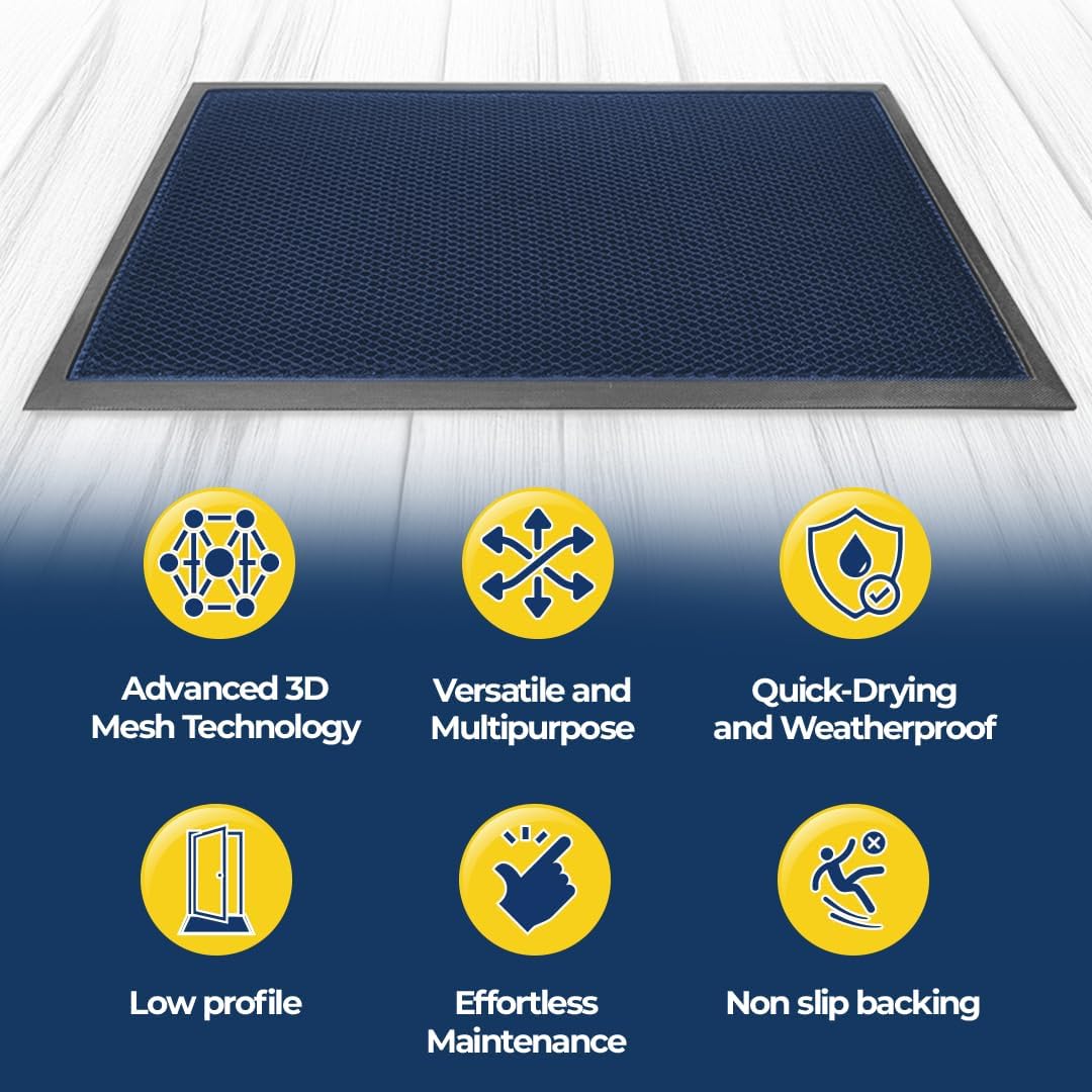 Thumbnail 2 de Muddy Mat Mesh Door Mat 23"x35" 🧽
