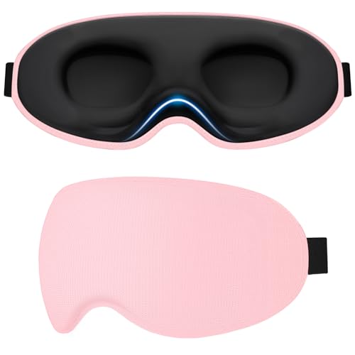 Detalle de Gritin 100% Blackout Sleep Eye Mask – Side Sleepers Friendly