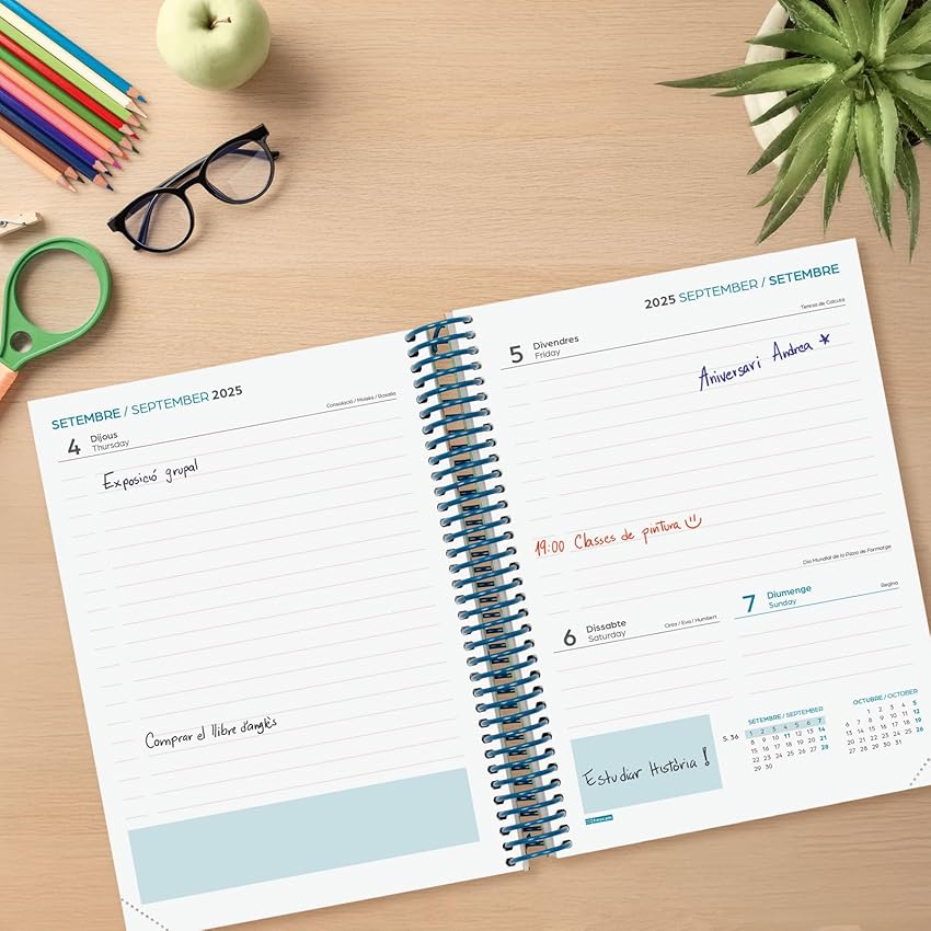 Thumbnail 6 de Finocam Agenda Diva Curso 2025–2026 1 día página