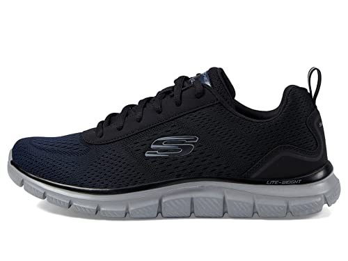 Thumbnail 5 de Skechers Men's Track Ripkent Trainers - Navy Mesh/Black Trim, UK 9