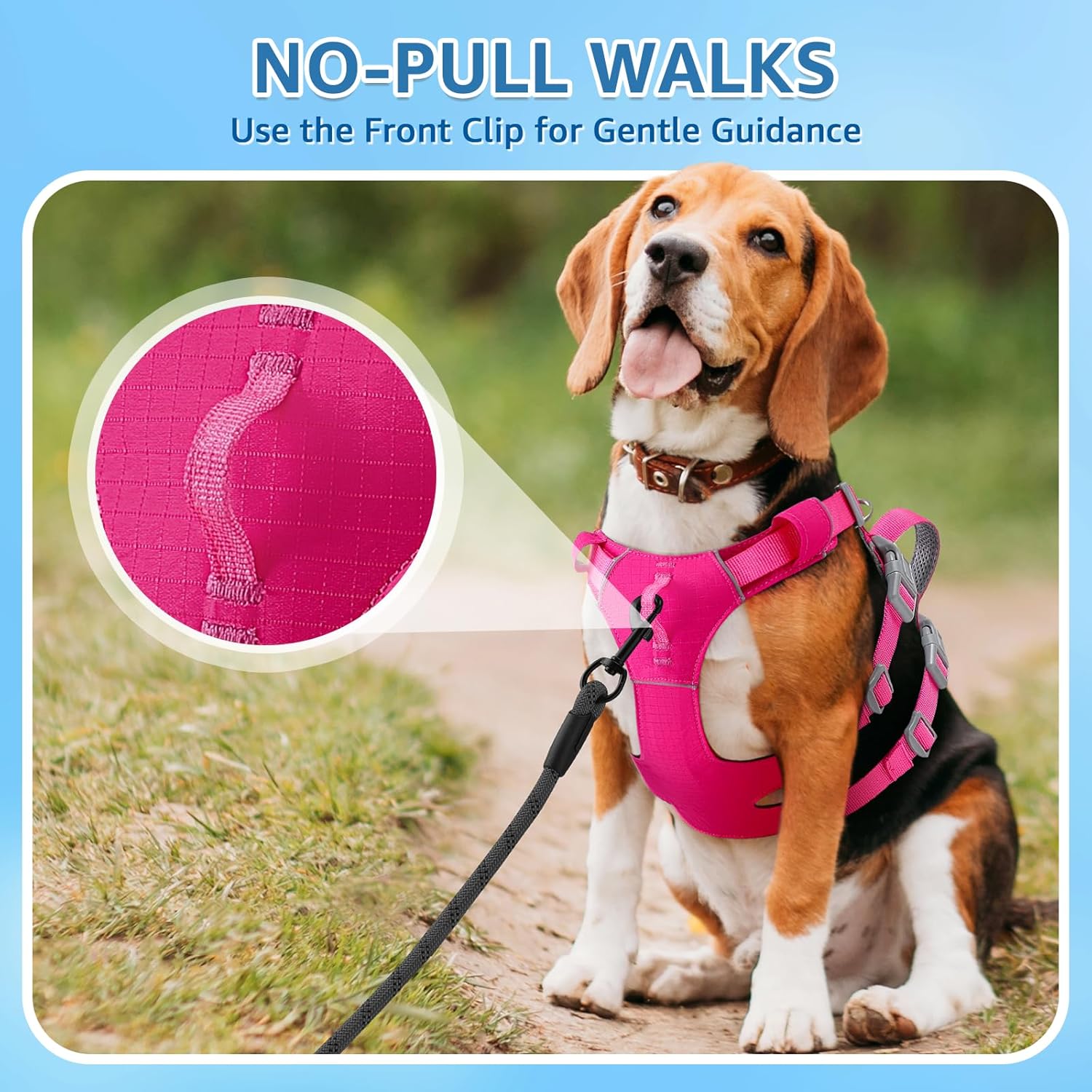 Thumbnail 3 de Eyein Escape Proof Dog Harness Large Dog