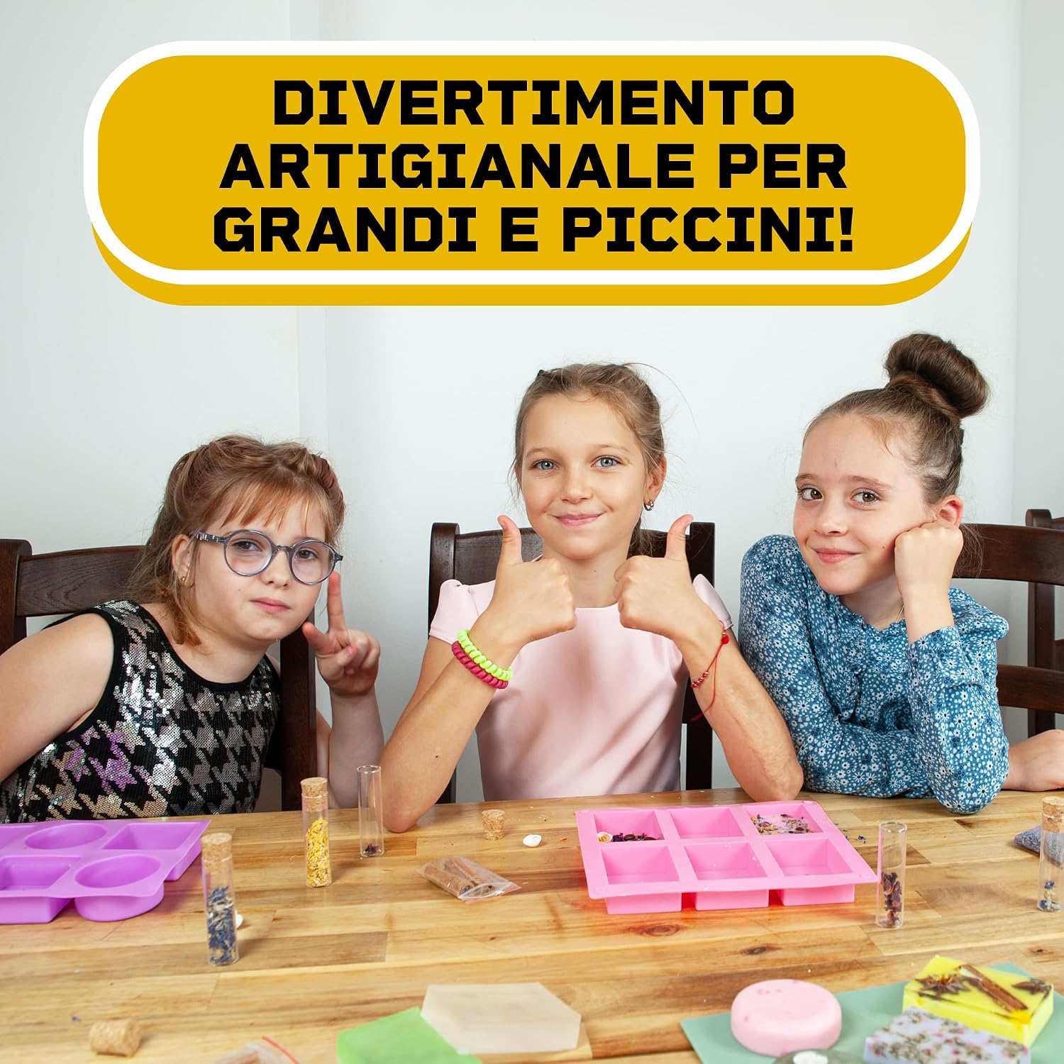 Thumbnail 4 de DIBYS Kit Sapone Fai da Te Creativo 15 pezzi