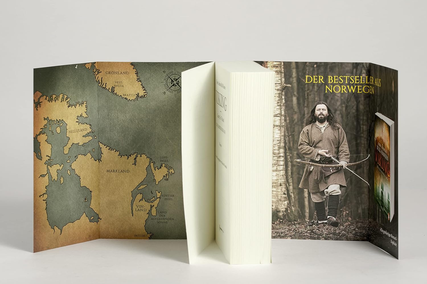 Detalle 2 de VIKING – Kampf in Vinland: Roman – Der Bestseller aus Norwegen 2, historisk roman