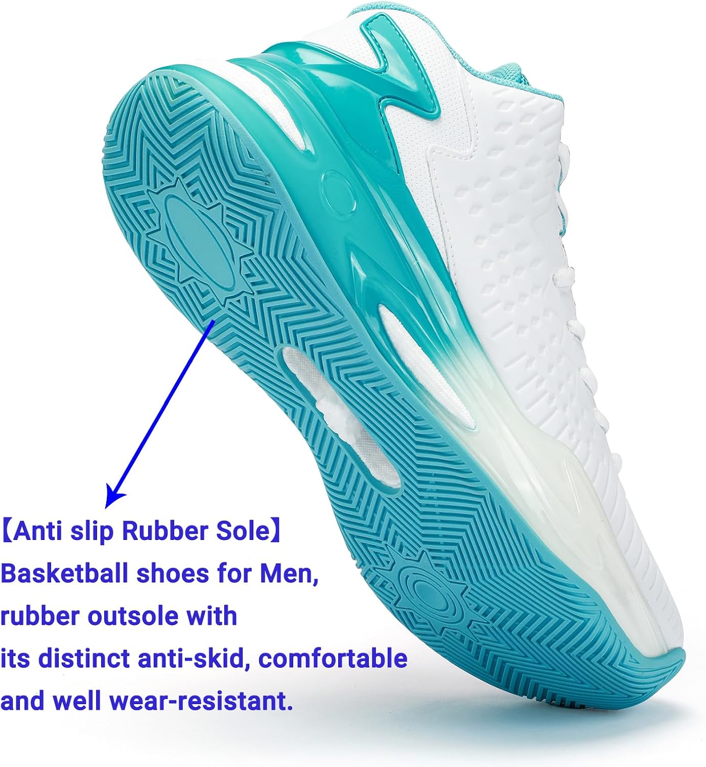 Thumbnail 4 de Beita Basketball Shoes, Synthetic Leather