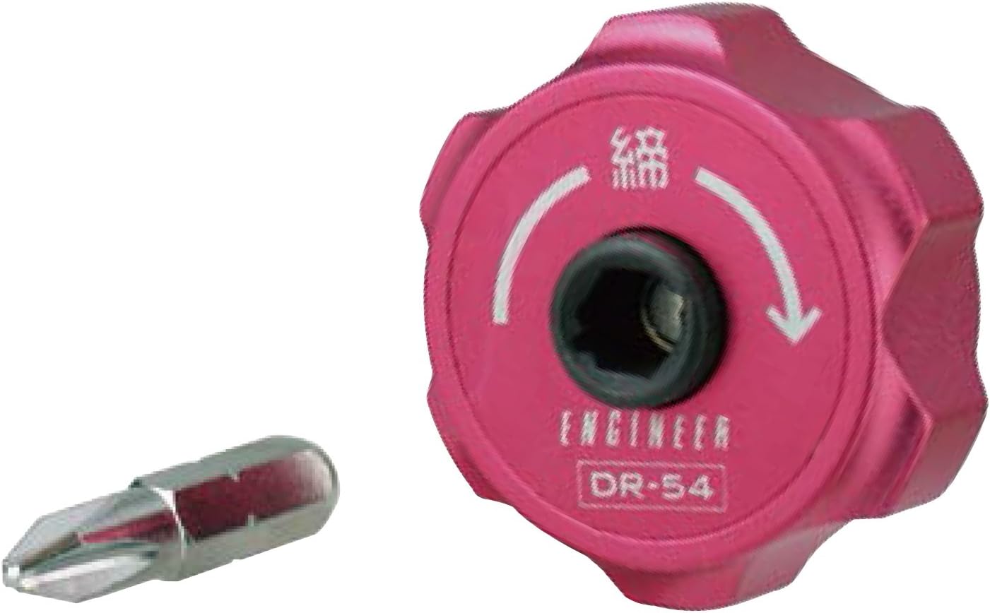 Detalle de ENGINEER DR-54 プチラチェ ラチェットドライバー +No.2 回転キャップ付き