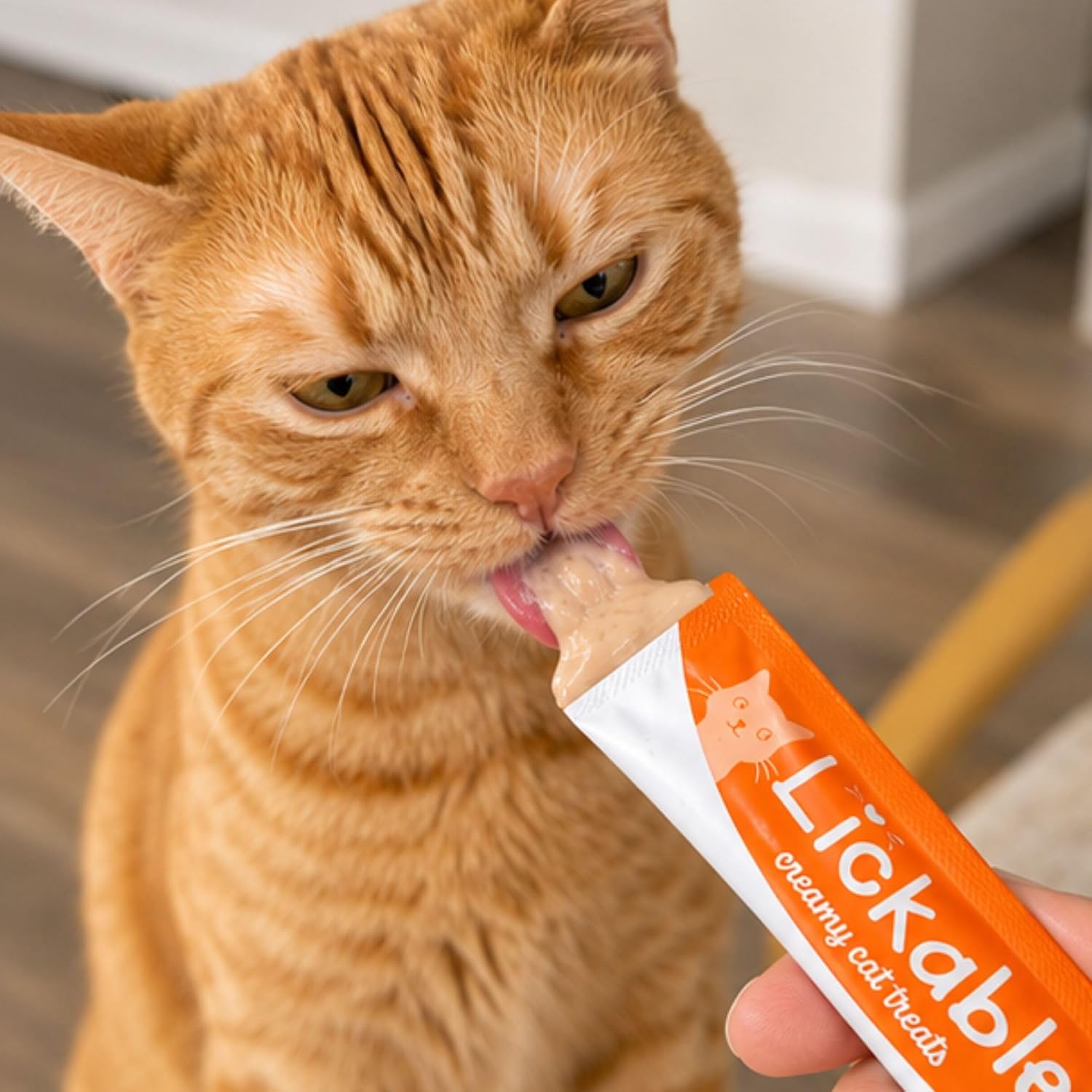 Thumbnail 6 de Fieldcrest Farms 7325 Lickable Cat Treats, 100-Count Variety Pack with Taurine