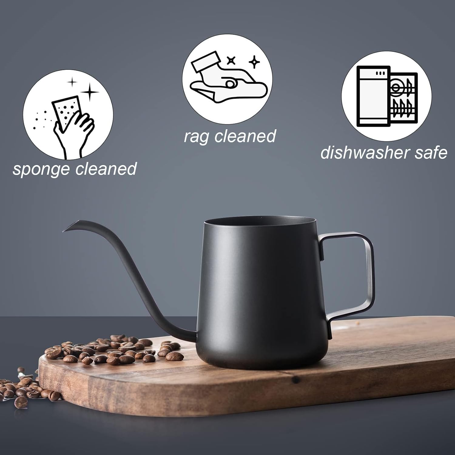 Detalle 2 de PARACITY Pour Over Kettle-schenkketel van 350 ml met zwanenhals