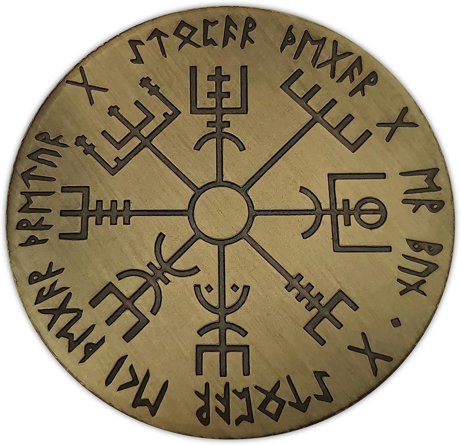 Detalle de Eillwin Viking Coin Compass 40 mm