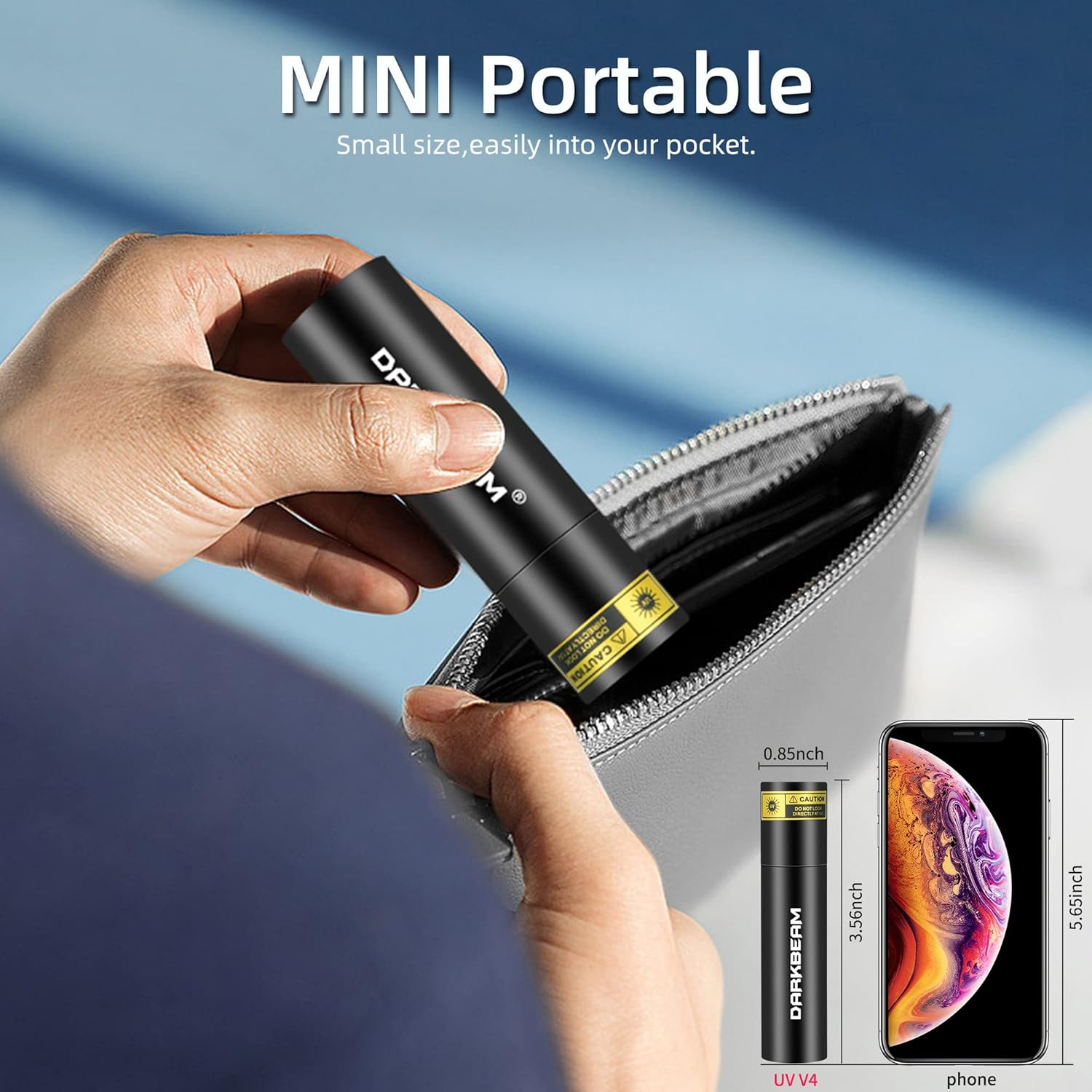 Thumbnail 4 de DARKBEAM Torcia UV 365nm 🔦