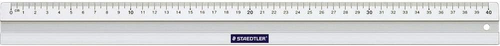 Thumbnail 6 de Staedtler Règle en aluminium anti-dérapante 30 cm avec étui plastique (modèle 563)