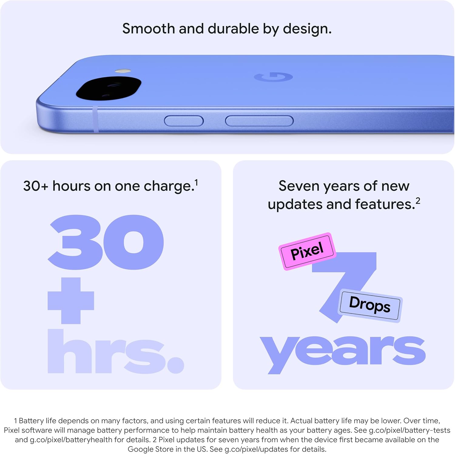 Thumbnail 4 de Google Pixel 10a (Obsidian) 256GB with 7 years of updates, 30+ hour battery and Camera Coach