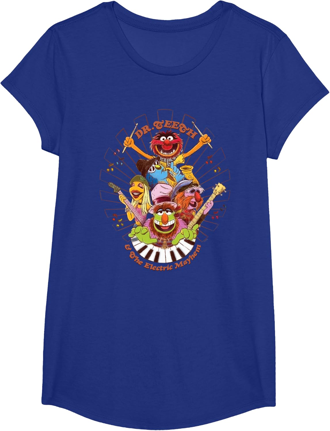 Thumbnail 5 de Disney The Muppets Dr Teeth & Electric Mayhem T‑Shirt
