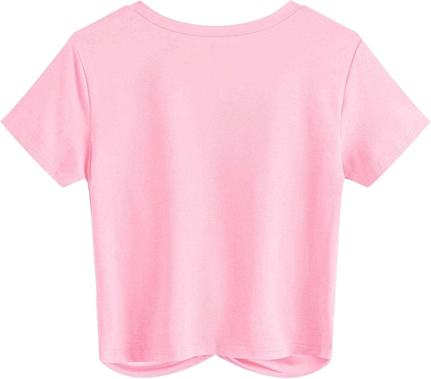 Detalle de JINKESI twist front crop top tee