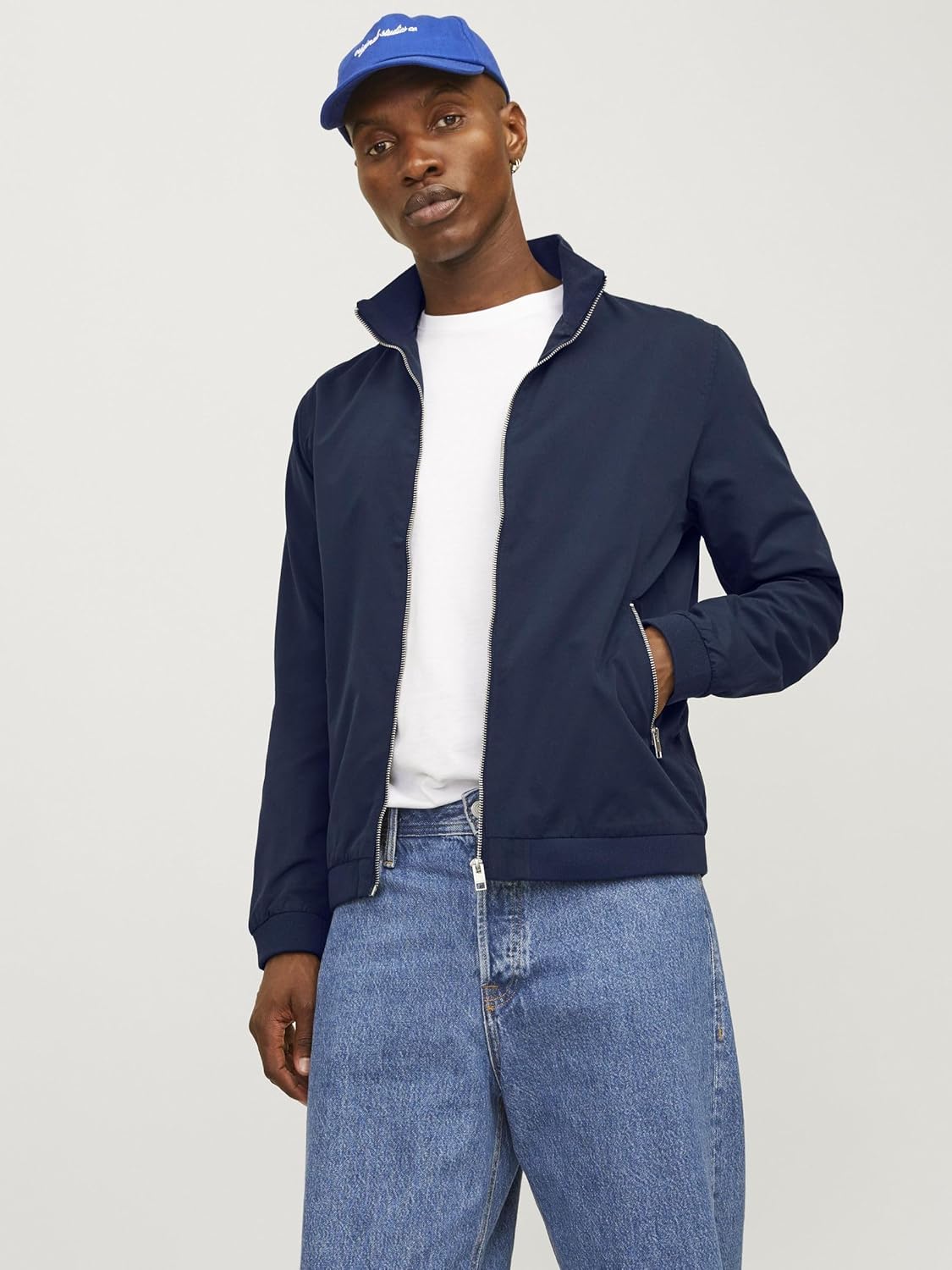 Thumbnail 1 de JACK & JONES Bomber Jacket Bomber Jacket – giacca bomber leggera, finitura opaca, impermeabile