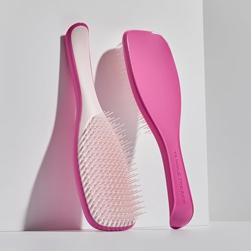 Detalle 2 de Tangle Teezer Ultimate Detangler – Brosse démêlante à picots doubles framboise rouge