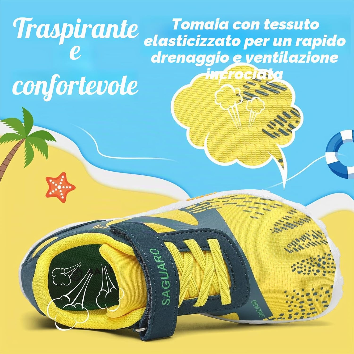 Thumbnail 1 de Saguaro Scarpe da Trail per Bambini e Ragazze – Comfort, traspiranti e antiscivolo per tutte le avventure