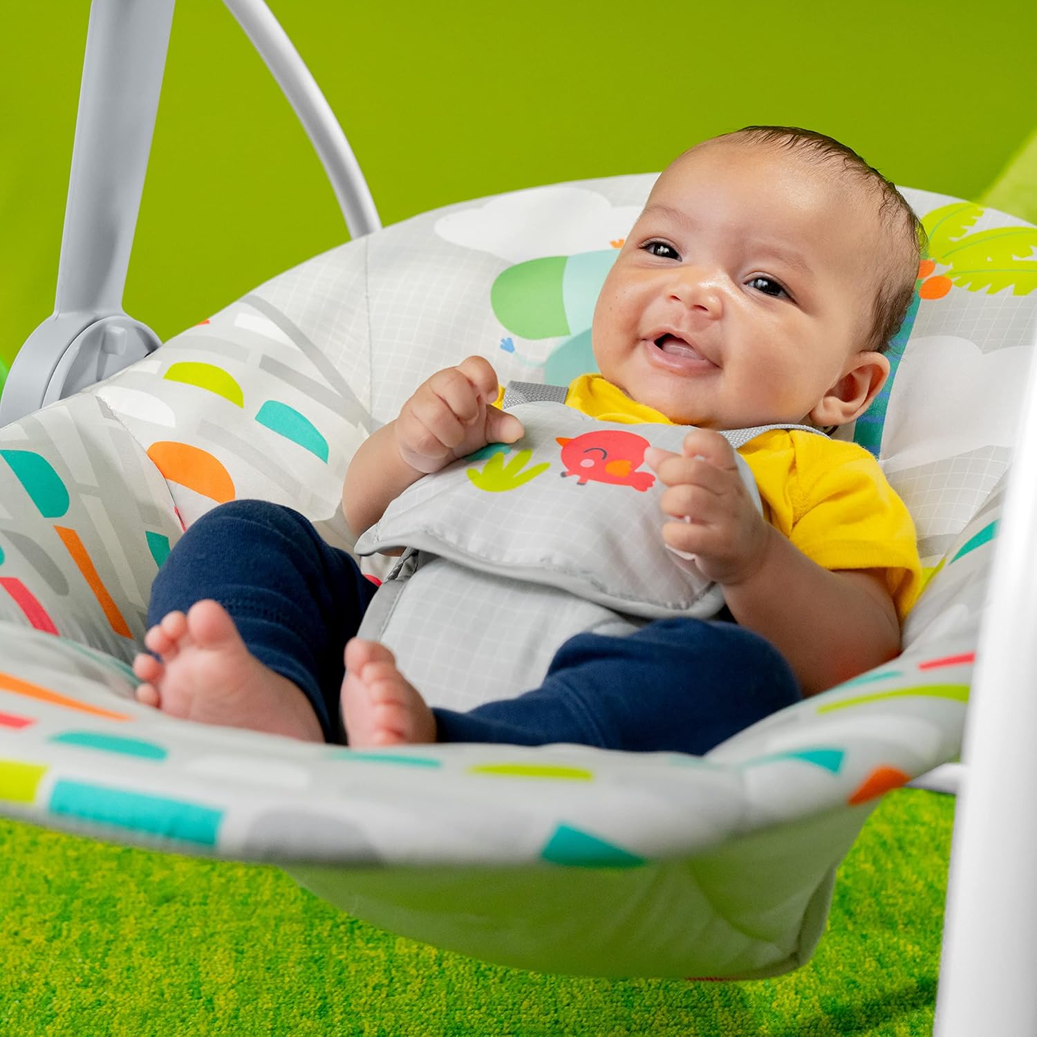 Thumbnail 4 de Bright Starts Playful Paradise Baby Swing 6‑Speed