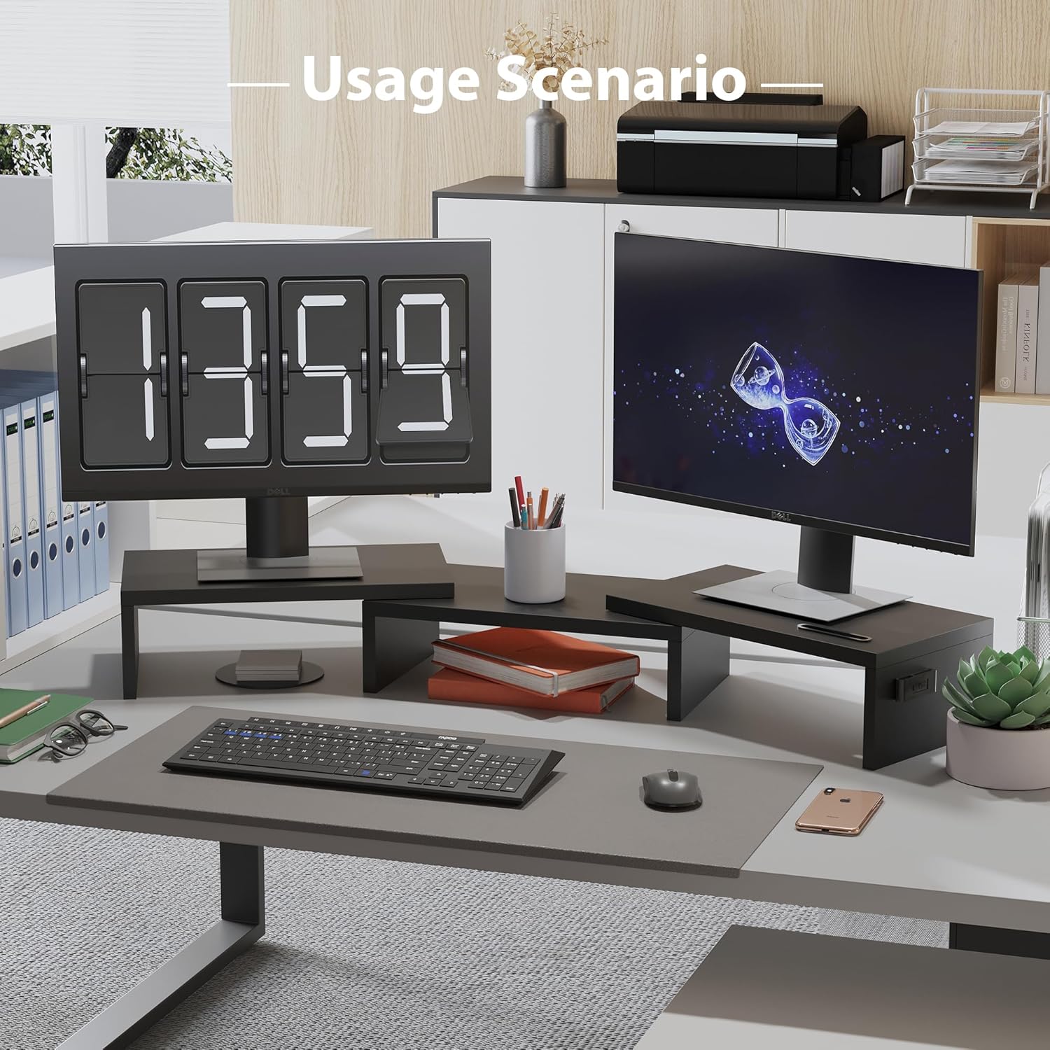 Thumbnail 6 de BONTEC Monitorständer Holz 💻