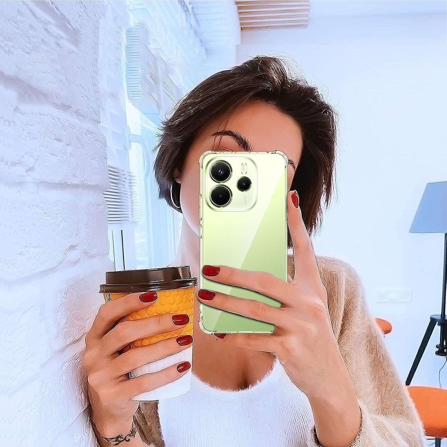 Thumbnail 6 de ivoler Coque transparente en TPU pour Xiaomi Redmi Note 14 4G – Protection antichoc, sans ajouter d’épaisseur