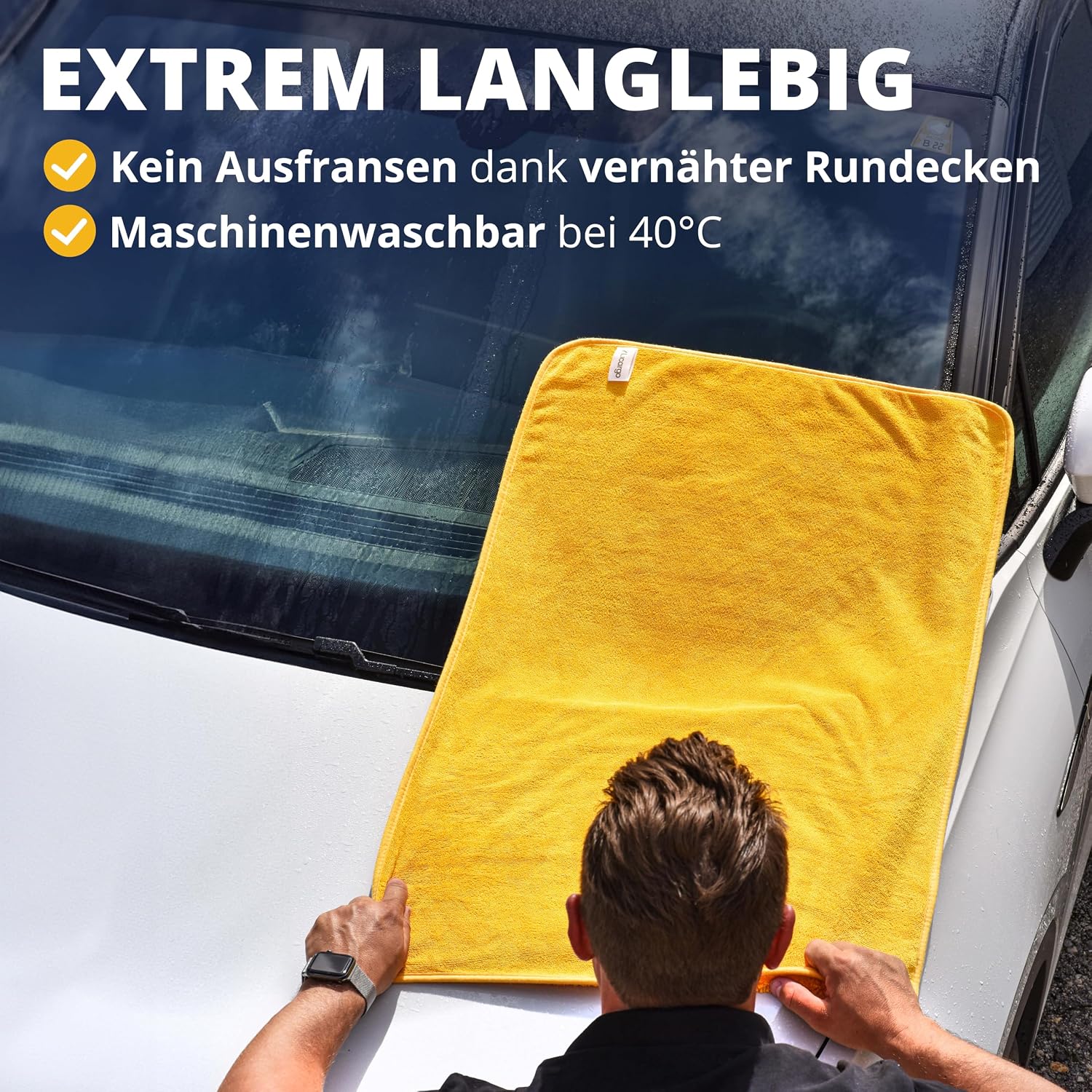 Detalle 1 de LICARGO Auto Trockentuch XXL 90x60 cm