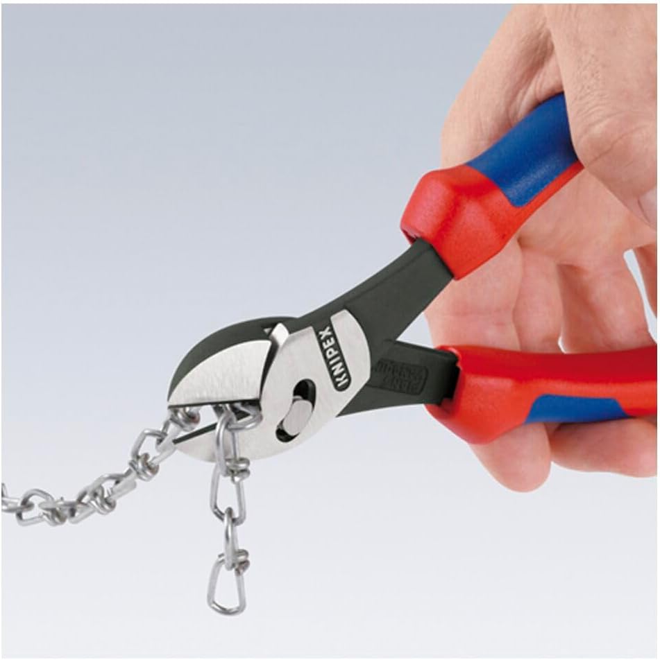 Thumbnail 2 de クニペックス KNIPEX 7372-180F ツインフォースニッパー バネ付・多種類の線材に対応