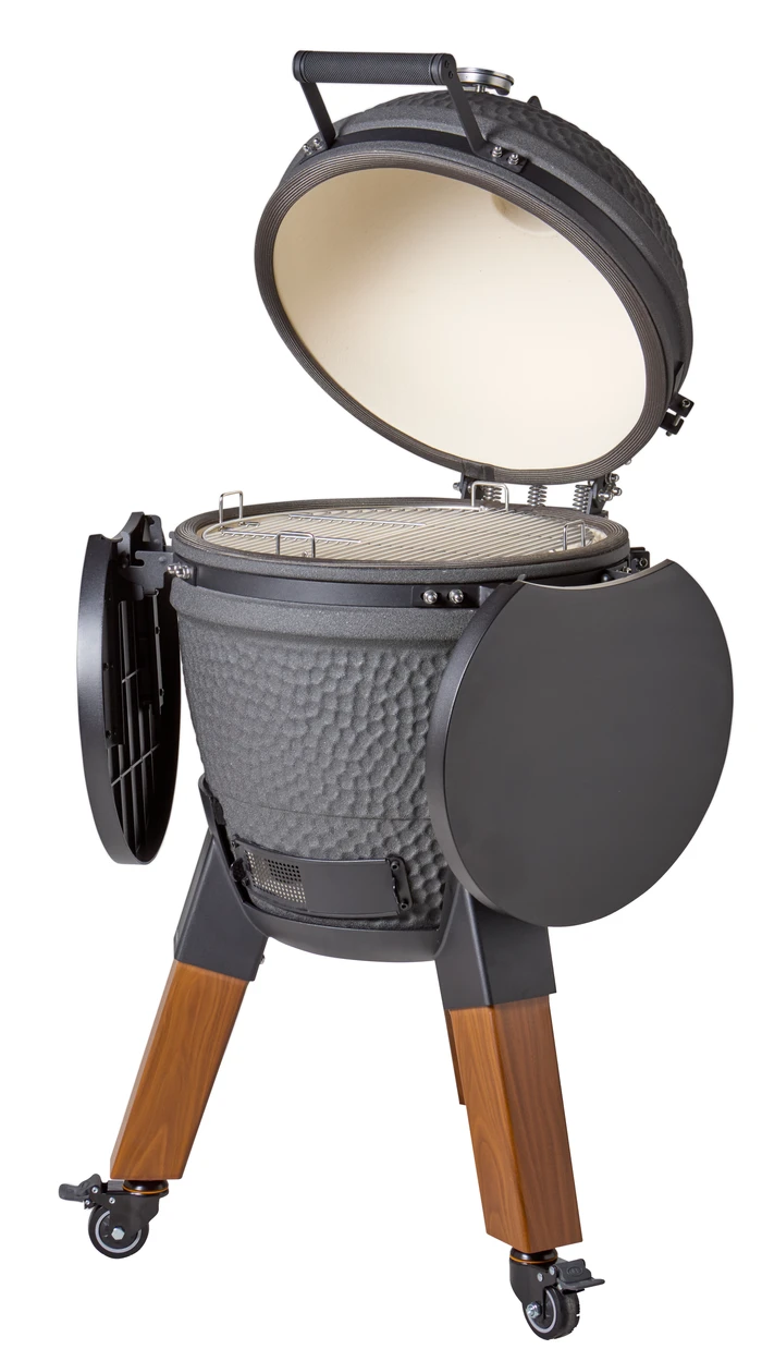 Thumbnail 8 de Moddern Charcoal Grey Special Wood-Look – Kamado-Grill mit vielseitigem Einsatz