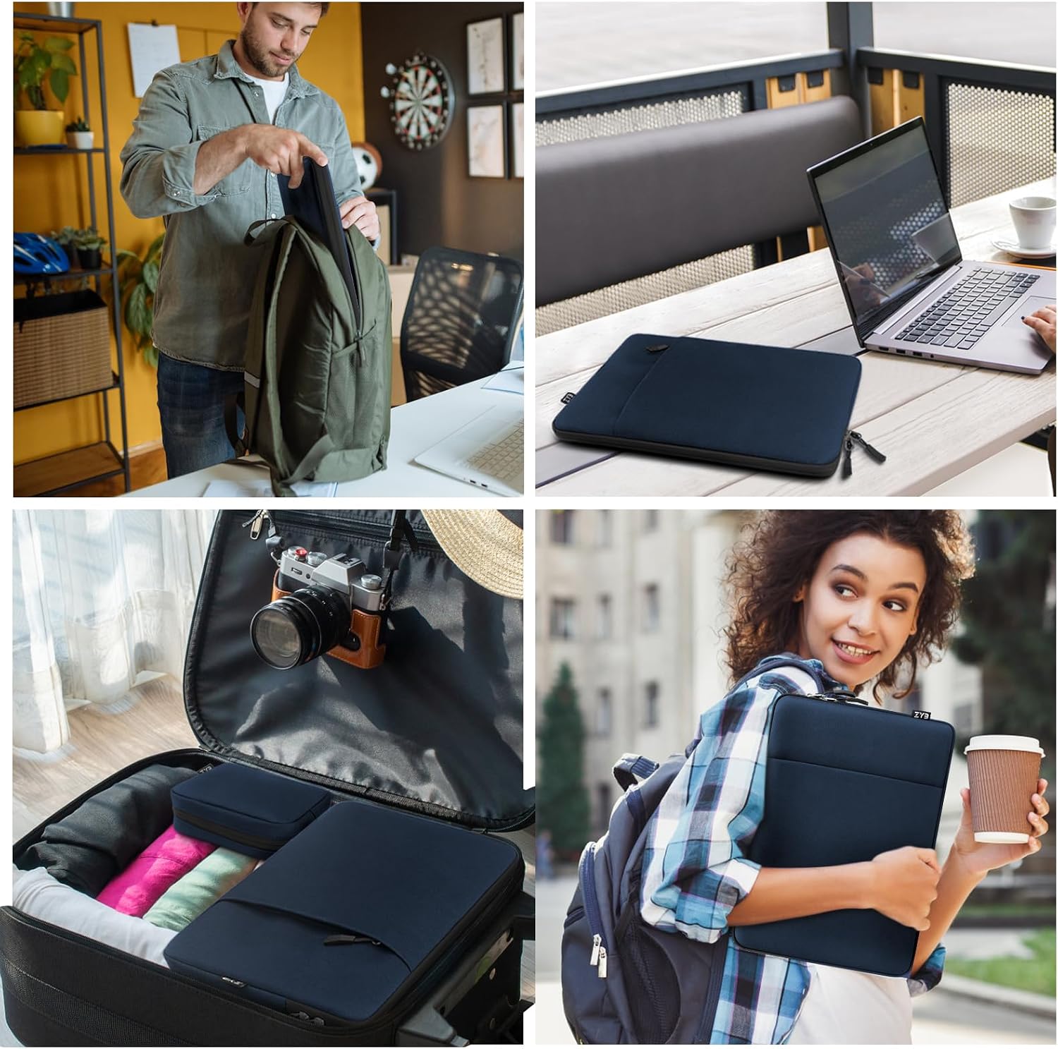 Detalle de ZYB 16 Inch laptop sleeve case