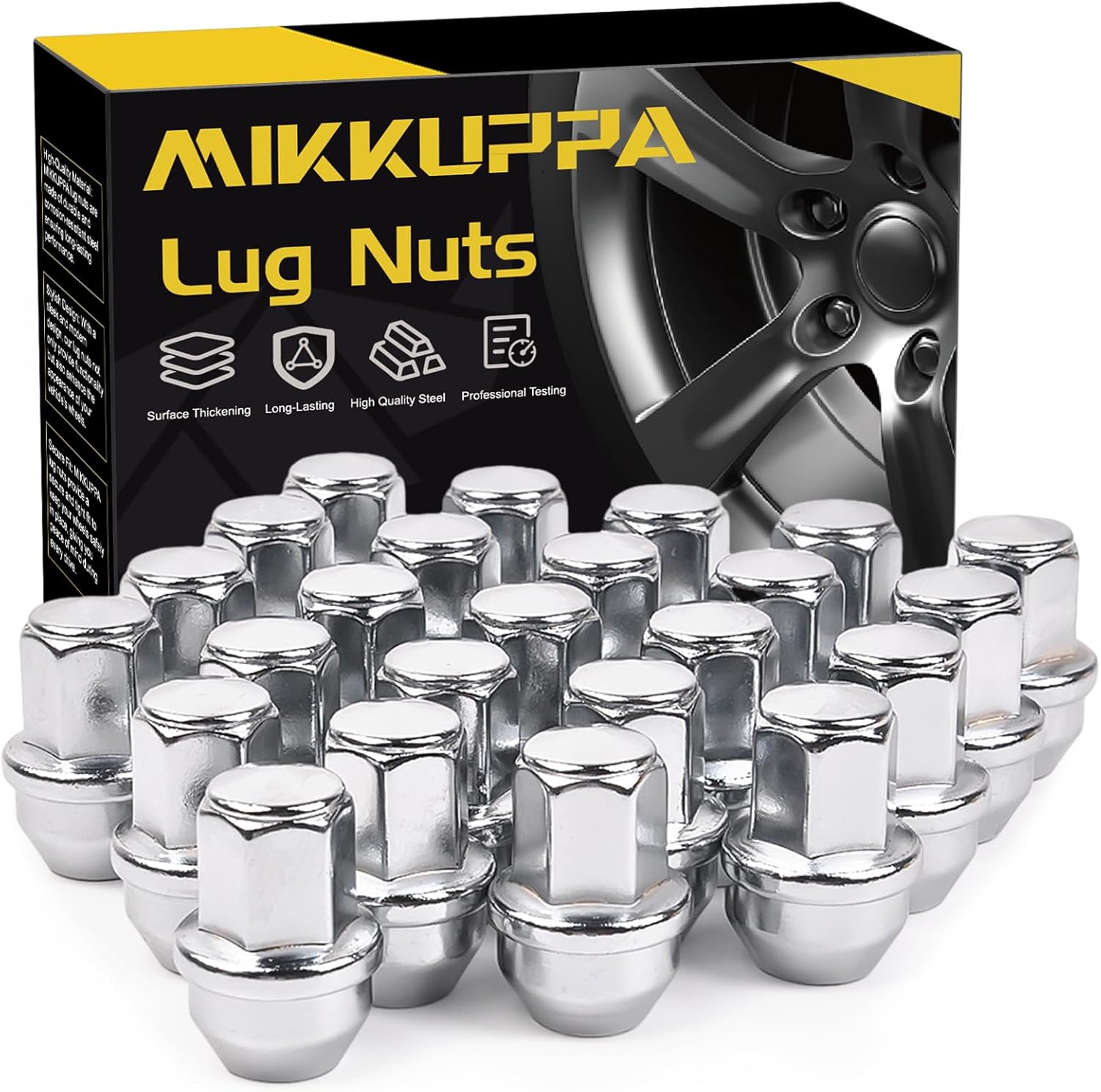 MIKKUPPA 24pcs Lug Nuts for Ford F-150