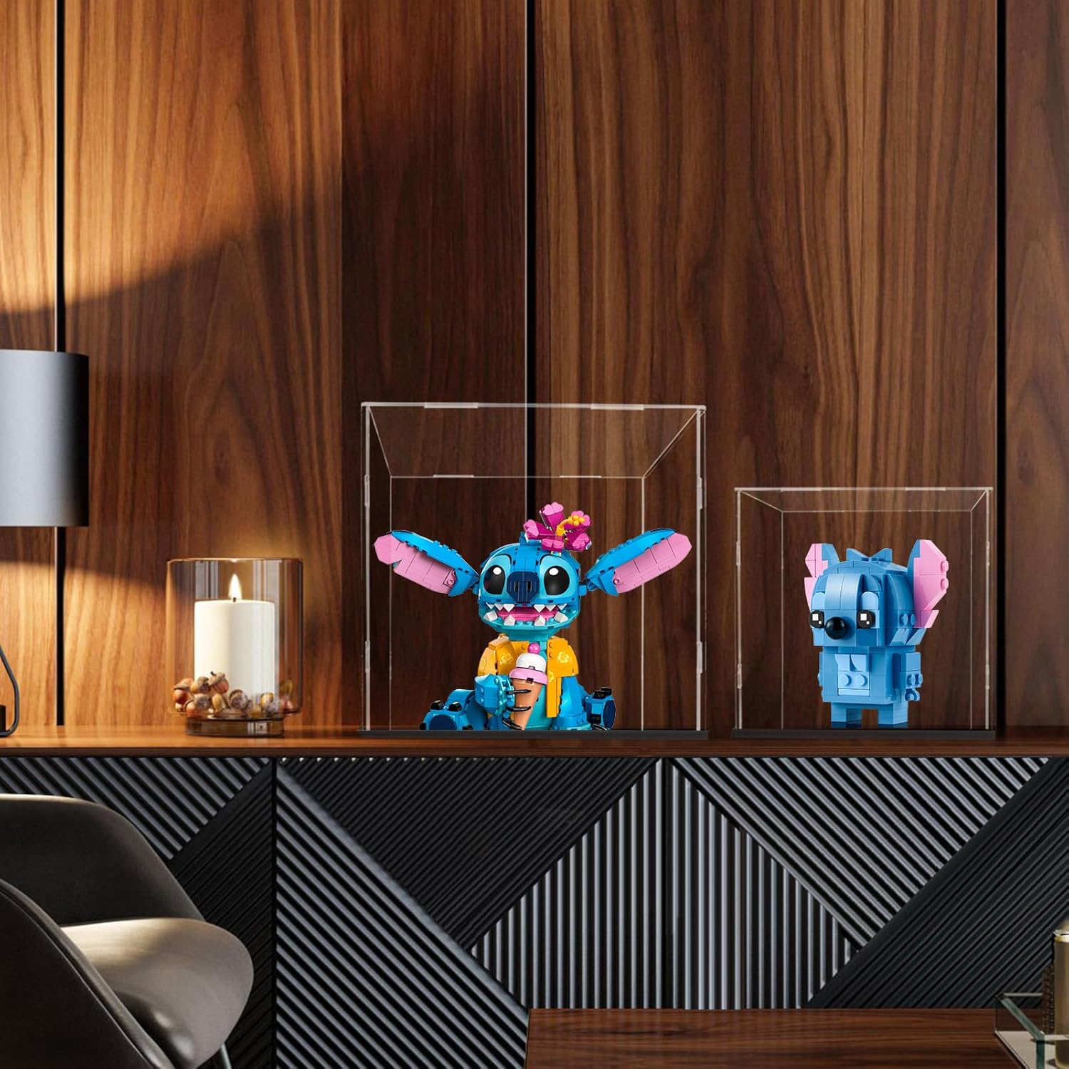 Thumbnail 4 de JUJOMAT Acryl Vitrine Schaukasten transparent für Action-Figuren & Sammlerstücke (40×30×30 cm)