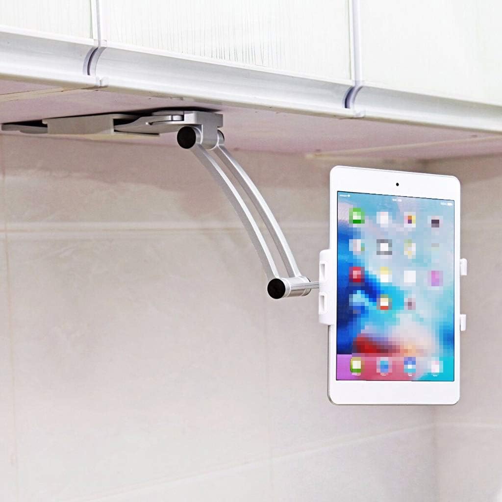 Detalle de Beewanta Wandhalterung für Tablets 7–12 Zoll – rutschfest, verstellbar und aus Aluminium/ABS