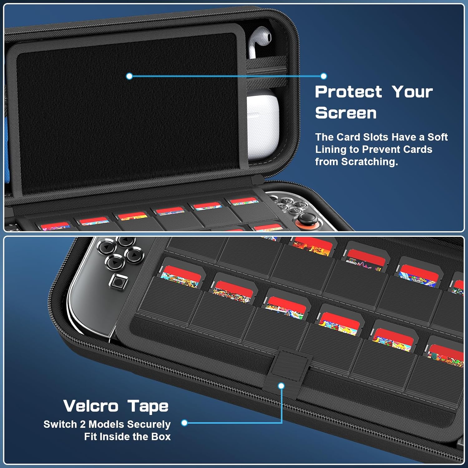 Detalle de Fenolical Accesorios 14 en 1 para Nintendo Switch 2