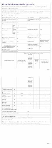 Thumbnail 7 de Candy City Fresco 300 CNCQ2T518EW Frigorífico Combi 🌱