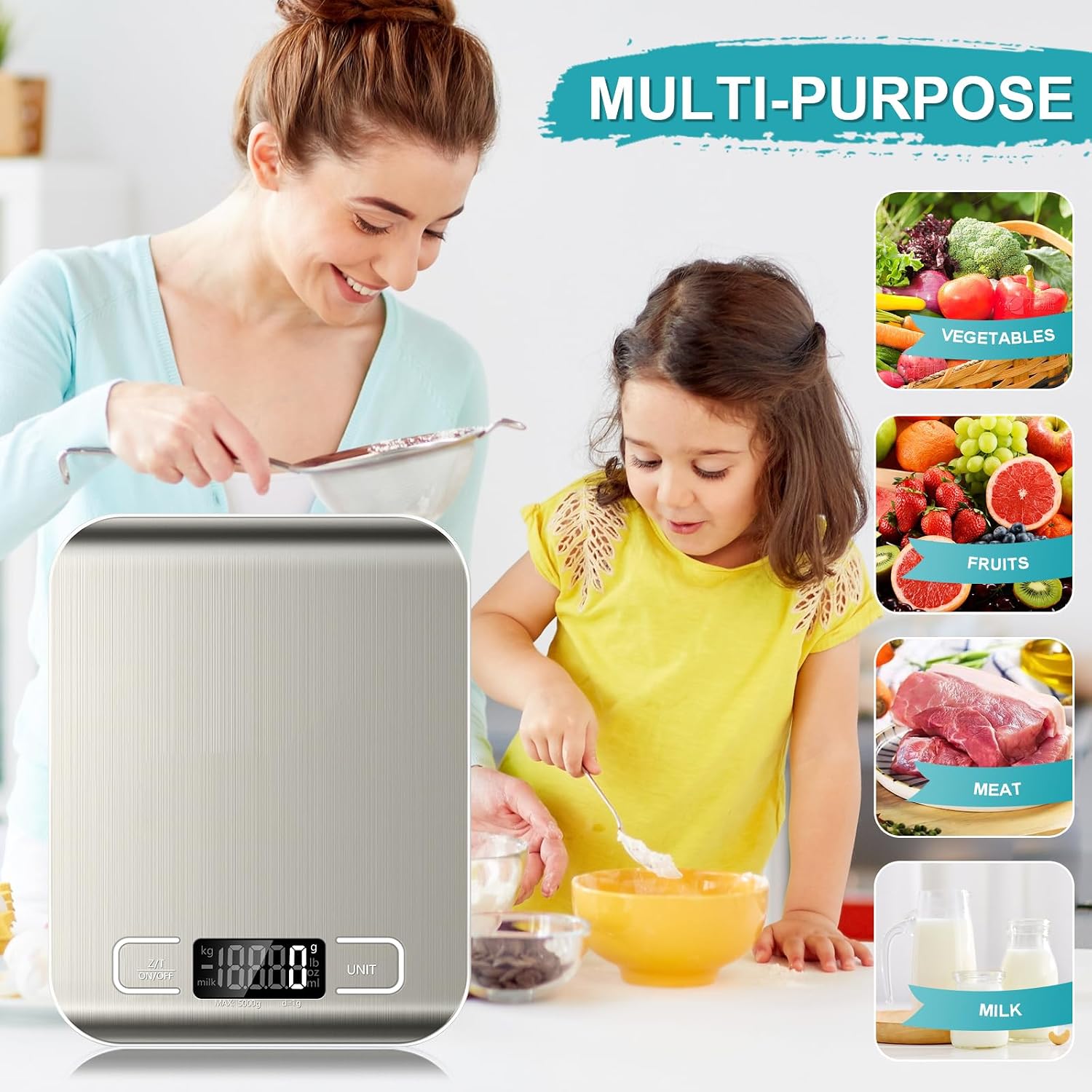 Detalle de 11 lb Kitchen Scale for Baking ⚖