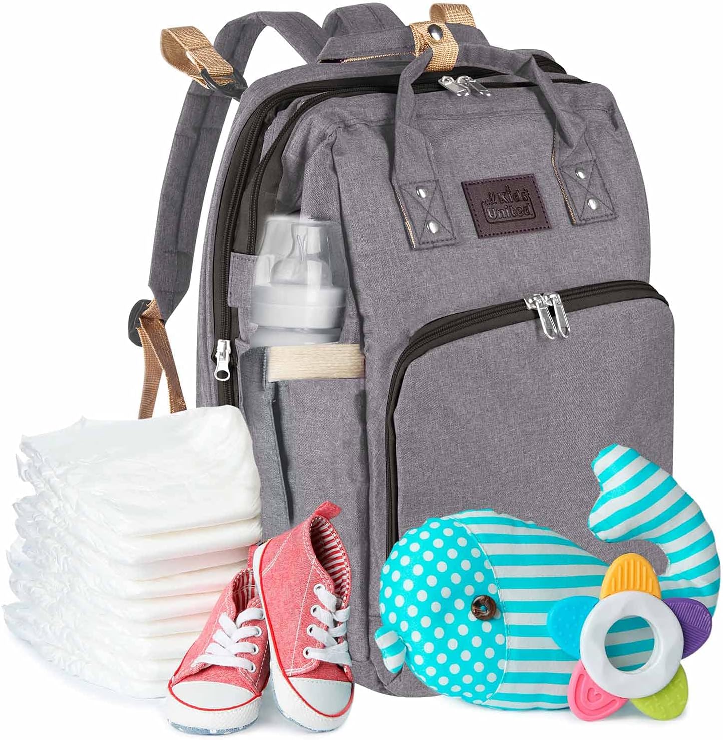 Thumbnail 3 de all Kids United® Baby Wickelrucksack Deluxe mit integriertem Babybett – kompakt, flexibel und zuverlässig