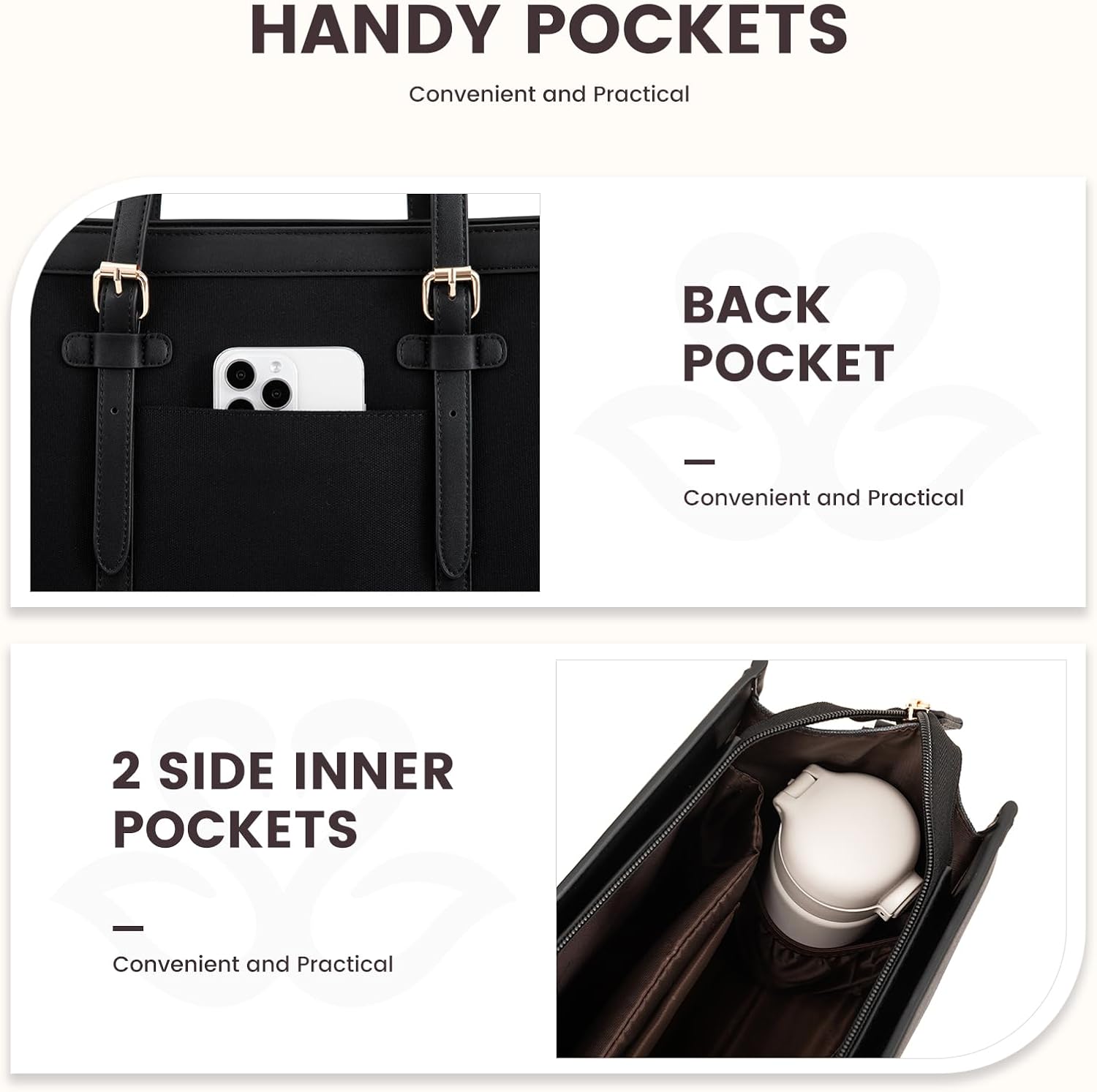 Thumbnail 5 de LOVEVOOK Laptoptasche 15,6 Zoll 👜