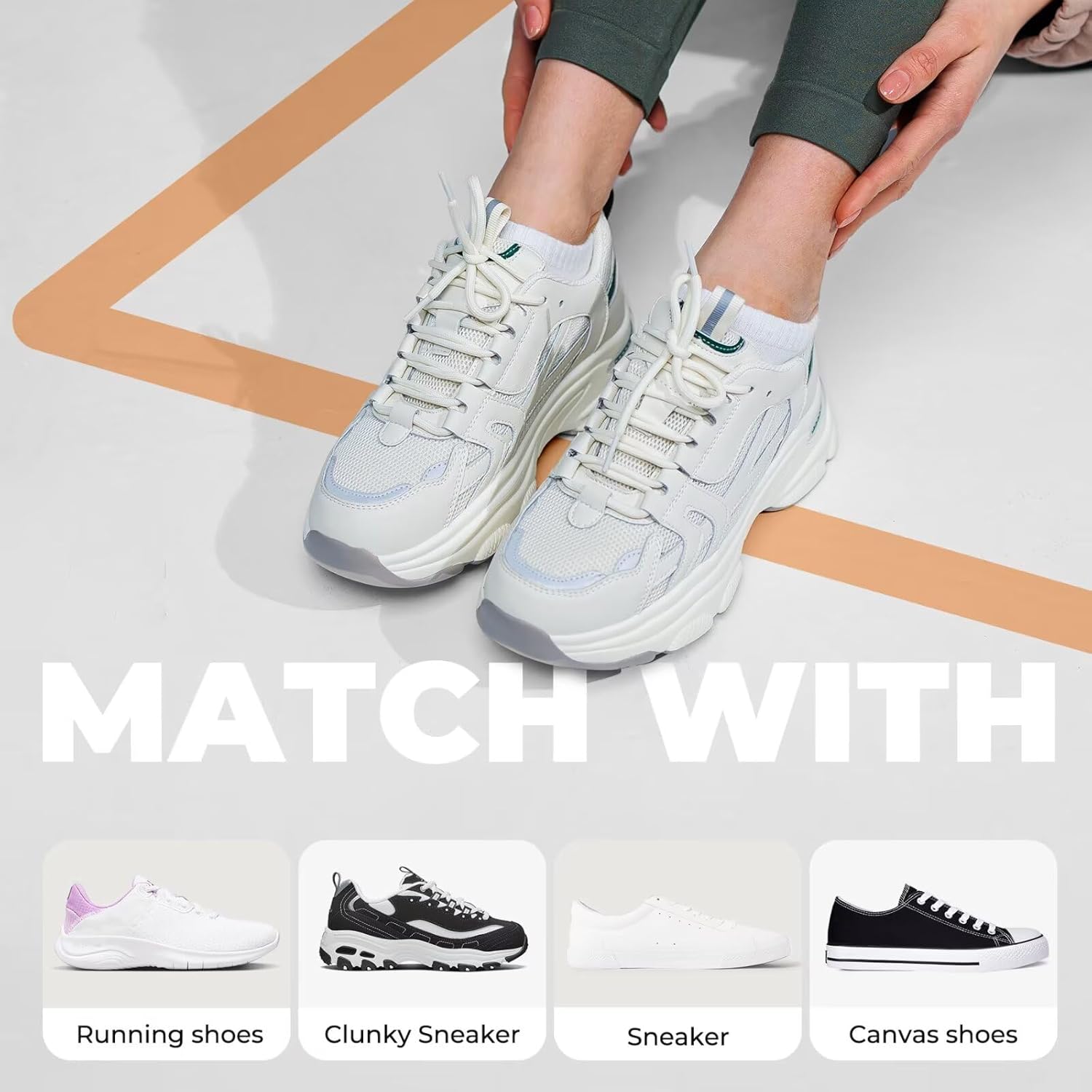 Thumbnail 6 de EKSHER 10 paia di calzini corti da uomo/donna in cotone traspiranti per running, tennis e sport