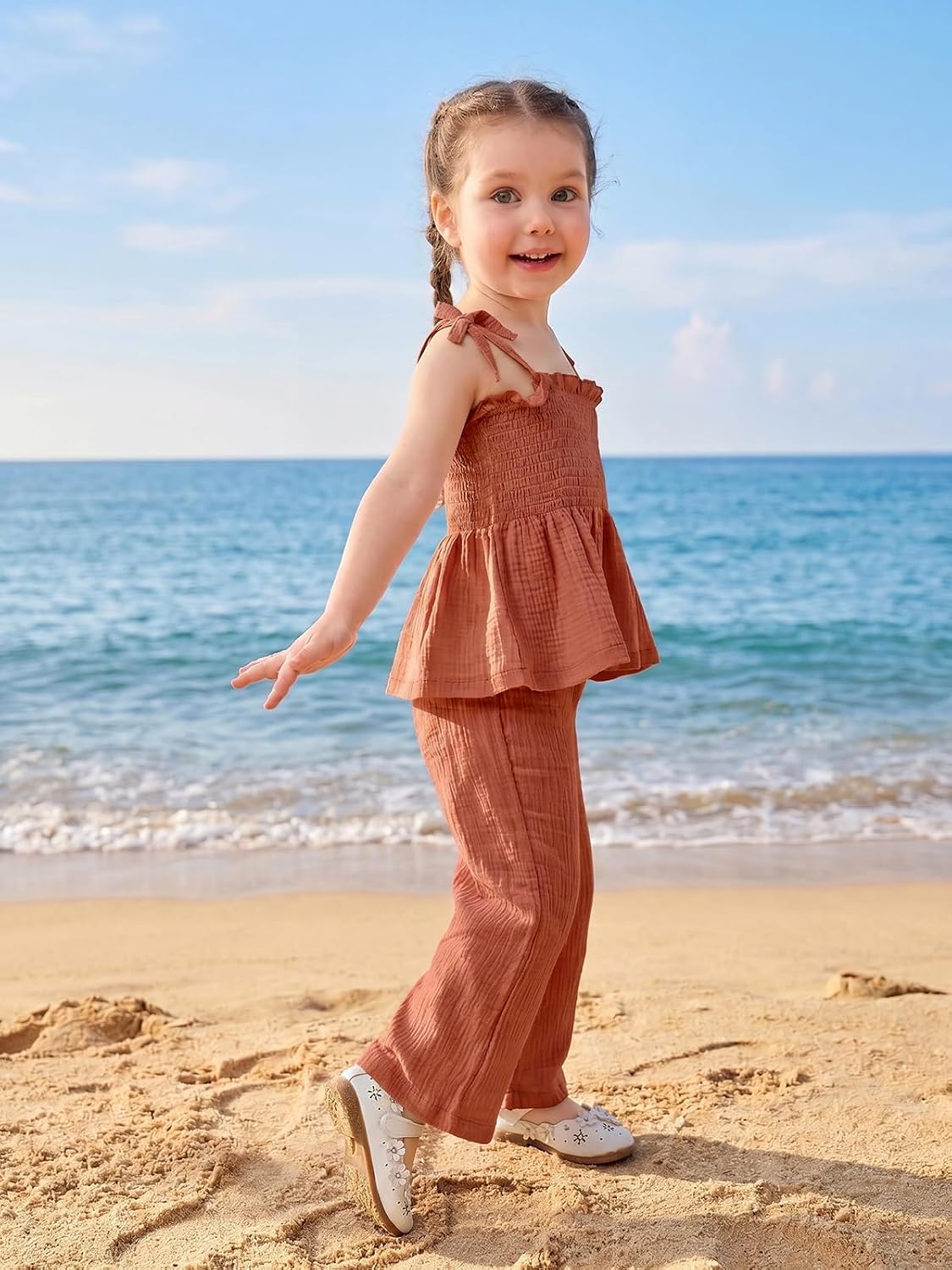 Detalle de Miipat Baby Girl Summer Outfit Set 2-Piece