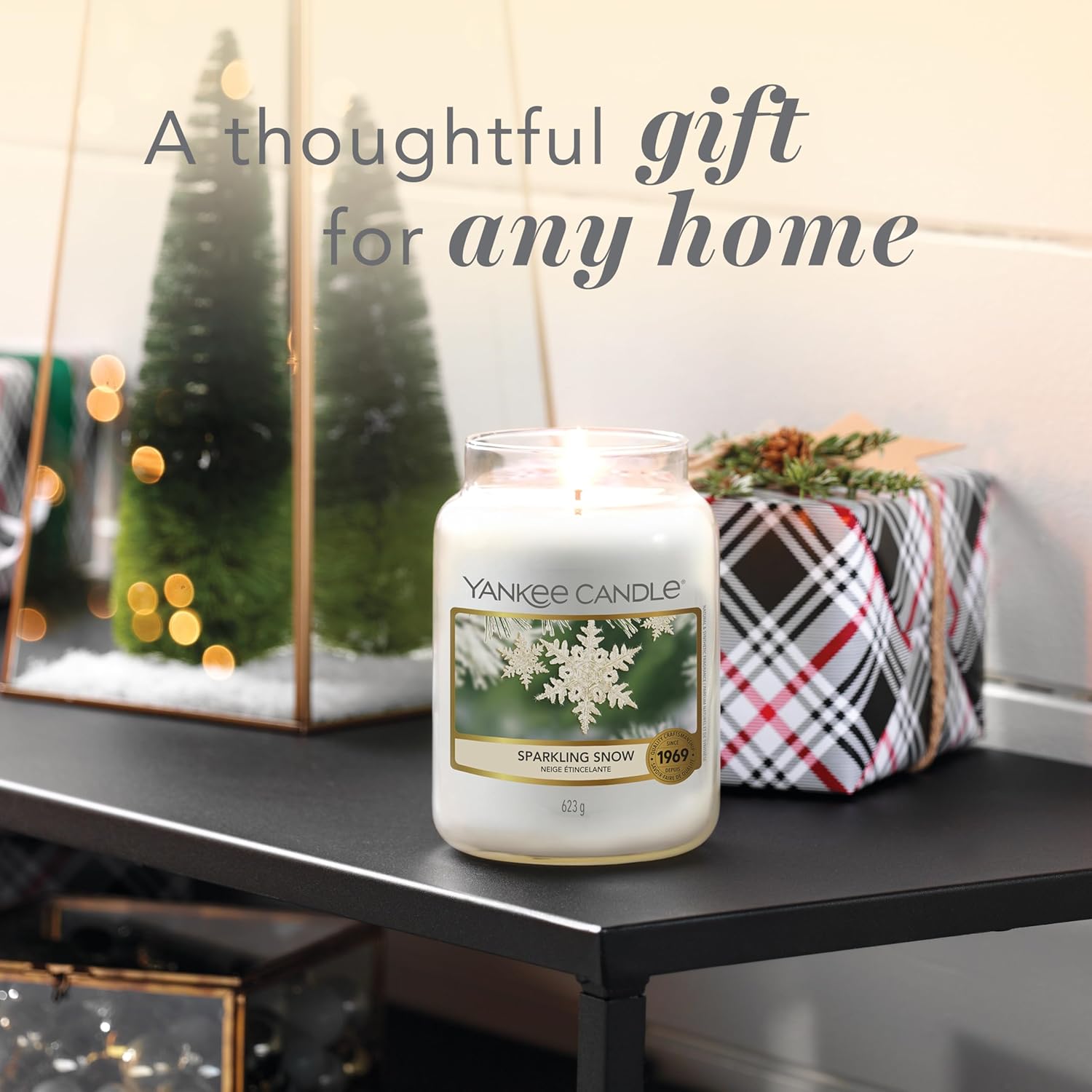 Thumbnail 5 de Yankee Candle Sparkling Snow Large Jar