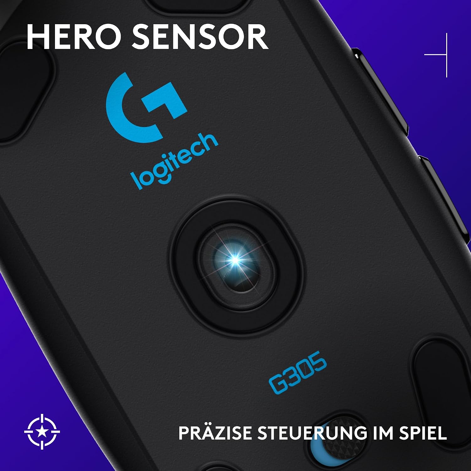 Detalle 2 de Logitech G305 LIGHTSPEED Gaming-Maus 250 h